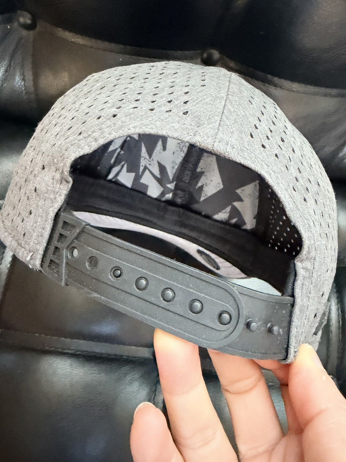 melin Melin A-Game Hydro Performance Snapback Hat Gray 58cm Size ONE SIZE - 6 Thumbnail