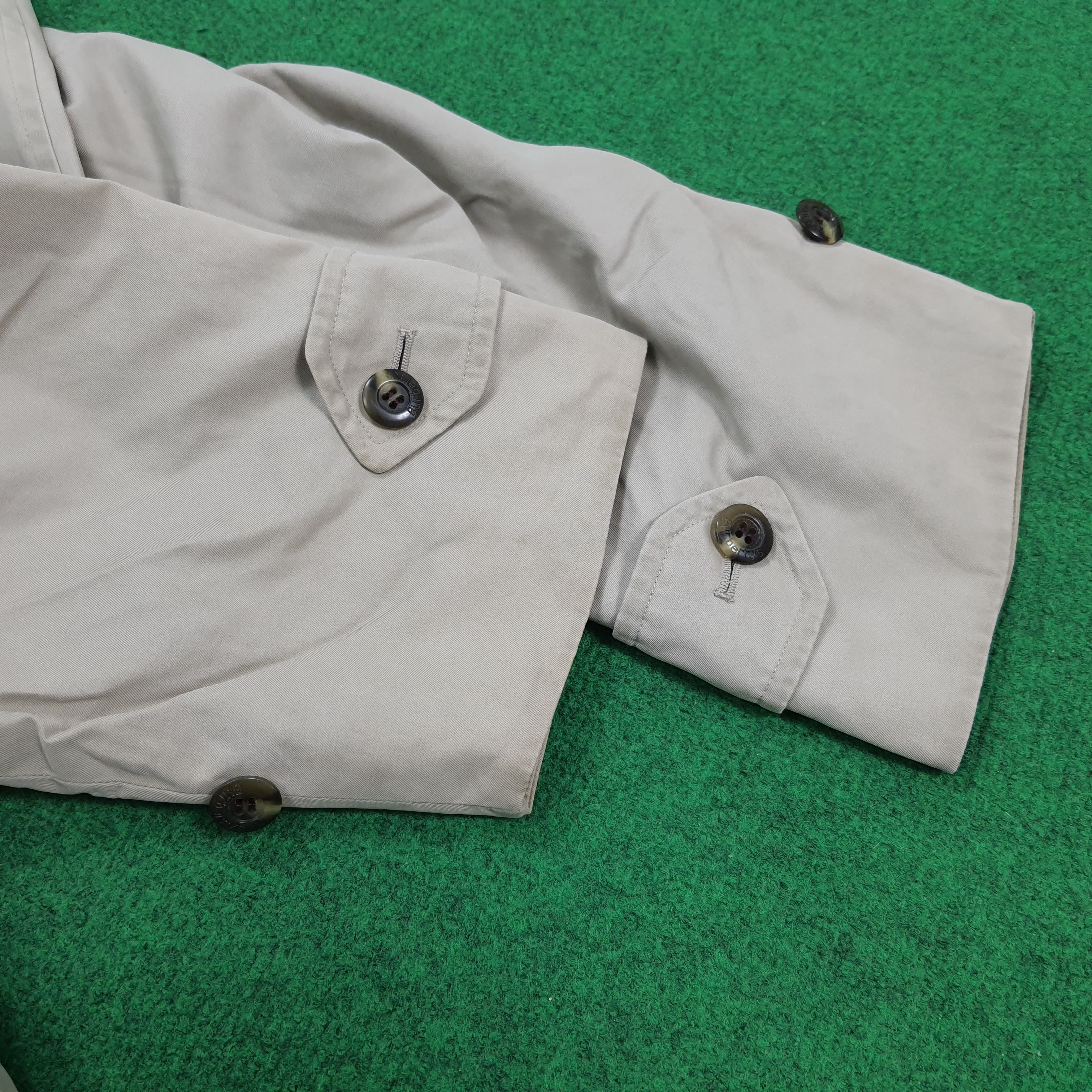 Burberry Vintage Burberrys Trench Coat Balmacaan Nova Check C309N2 Size L / US 10 / IT 46 - 12 Thumbnail