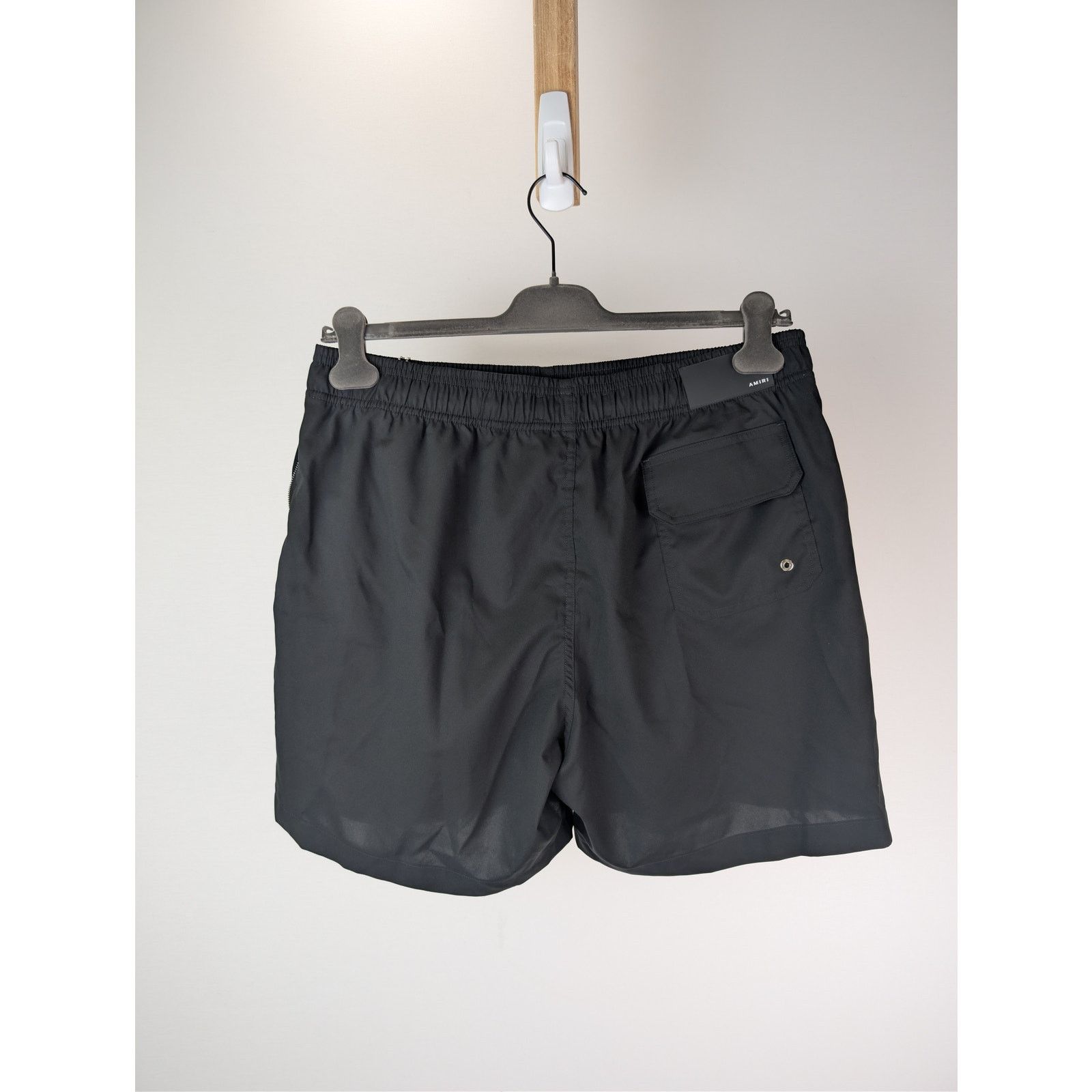 Amiri o1rshd1 Pool Cue Swim Trunk Shorts in Black Size US 36 / EU 52 - 16 Thumbnail
