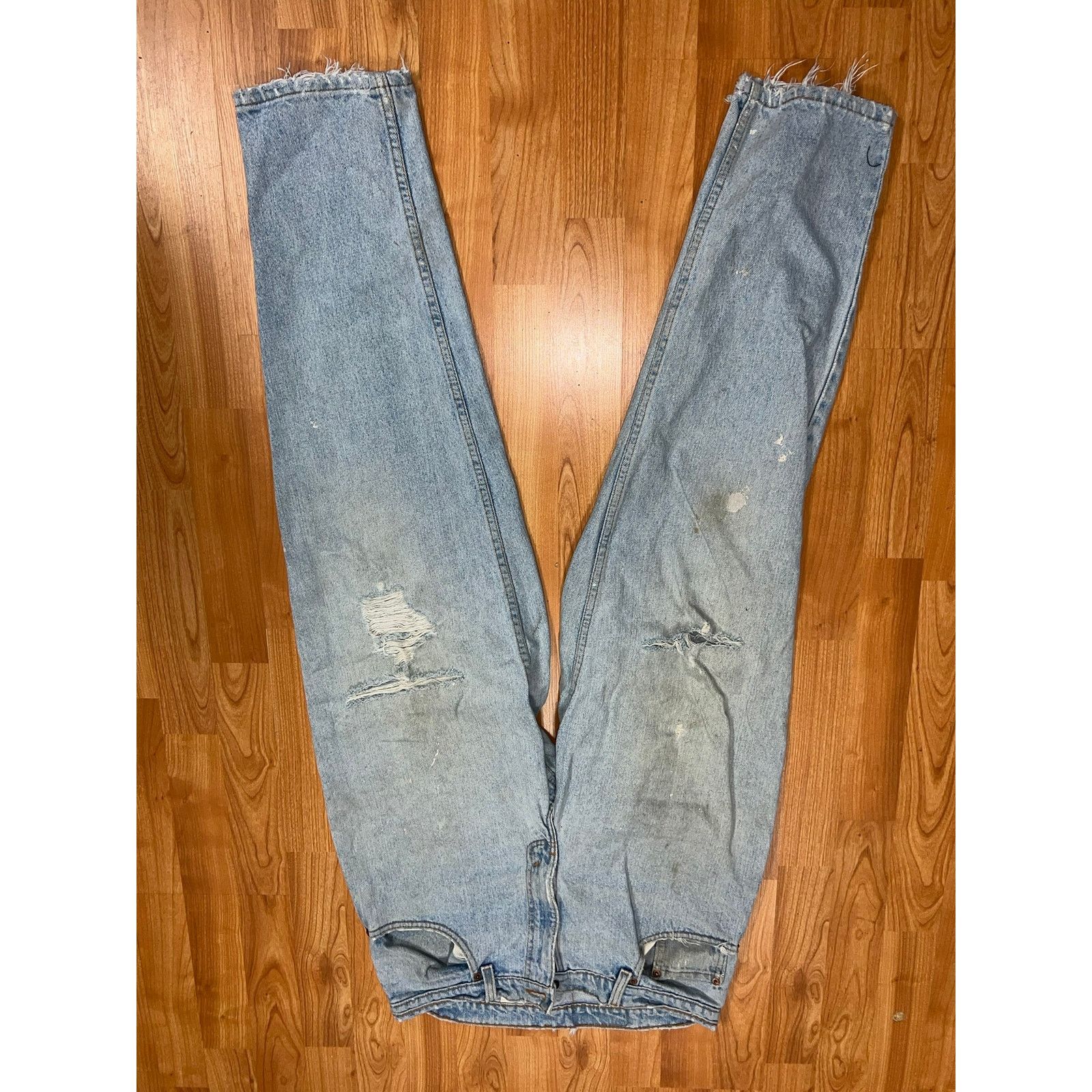 Levi's Vintage Levi's 560 Jeans Loose Fit Denim Pants 34x32 Levi Size US 34 / EU 50 - 2 Thumbnail