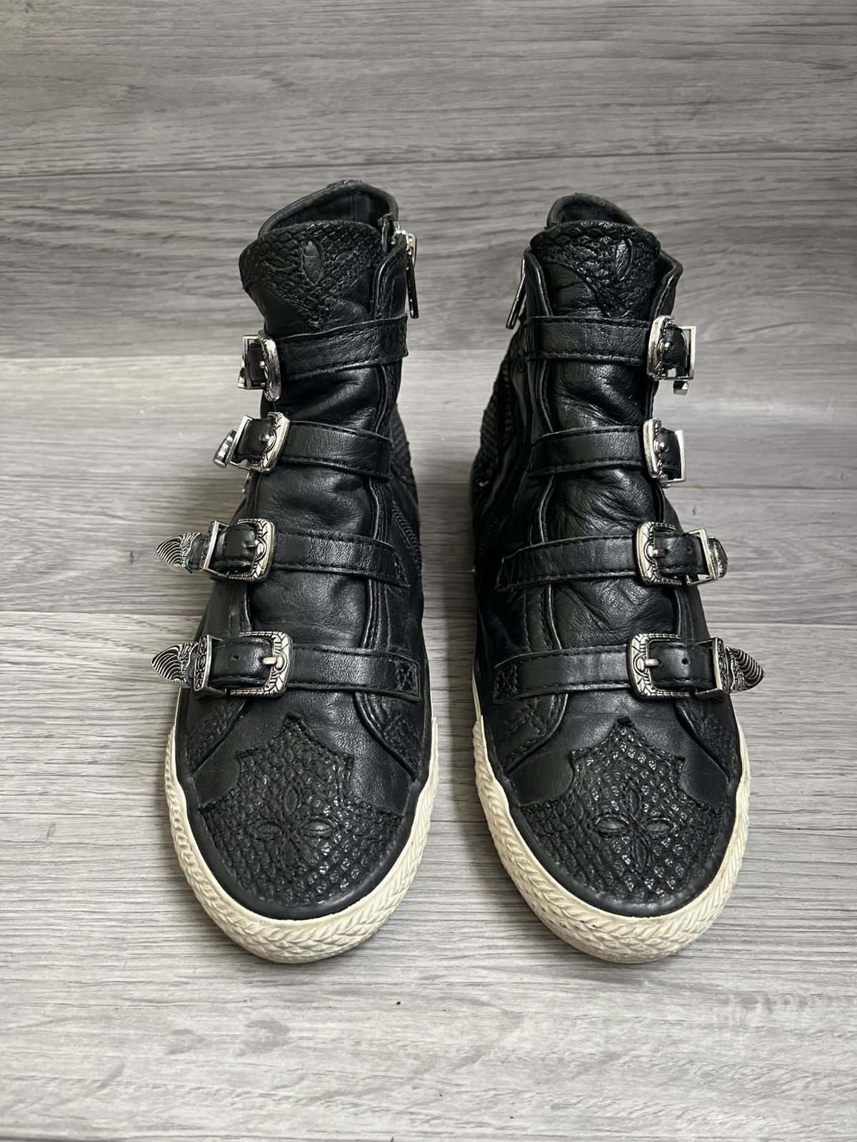 ASH Ash vincent multi buckle punk hedi slimane ,chrome hearts Size US 8 / IT 38 - 2 Thumbnail