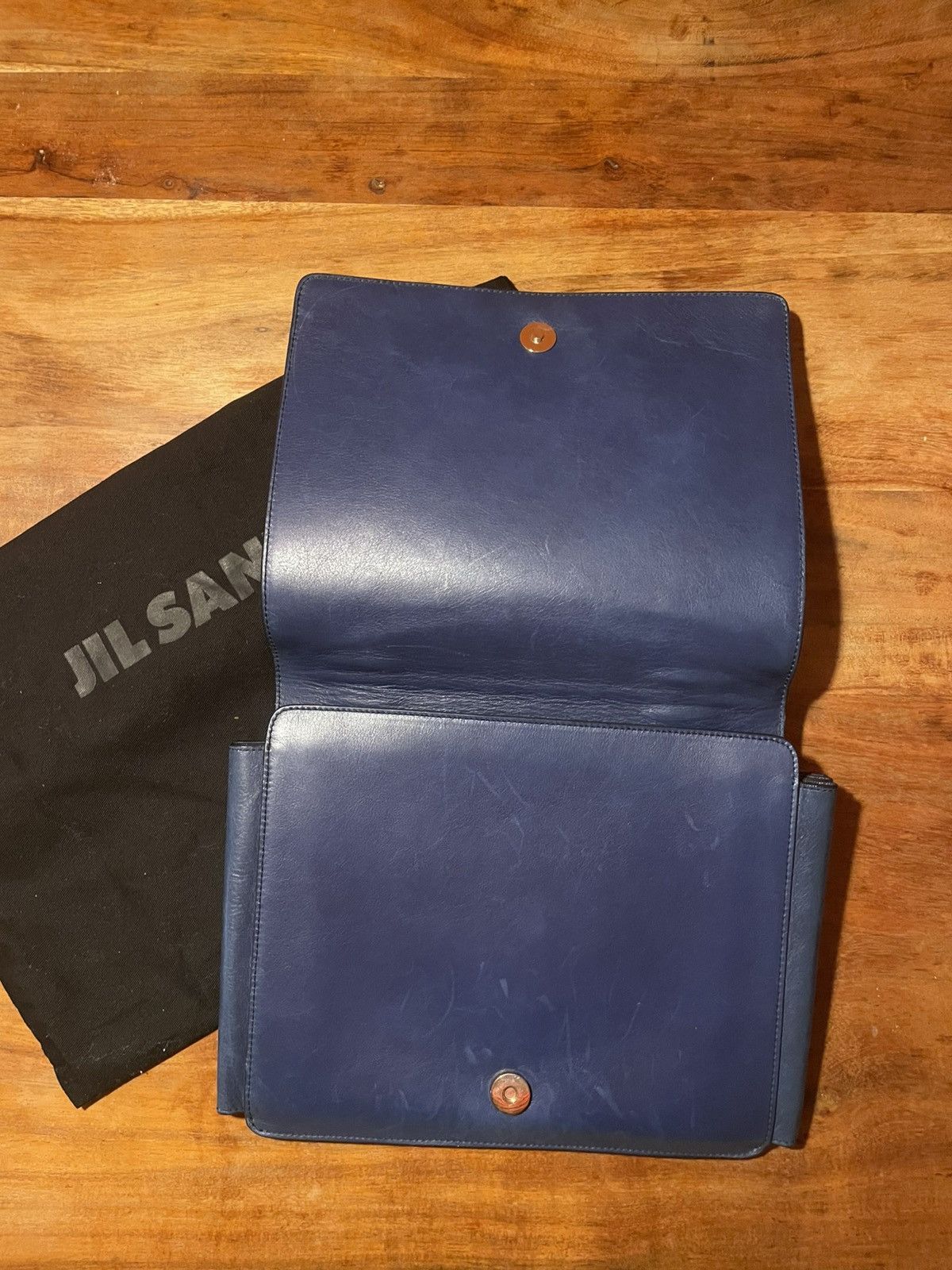 Jil Sander Jil Sander Vintage Structured Leather Handbag – Made in IT Size ONE SIZE - 4 Thumbnail