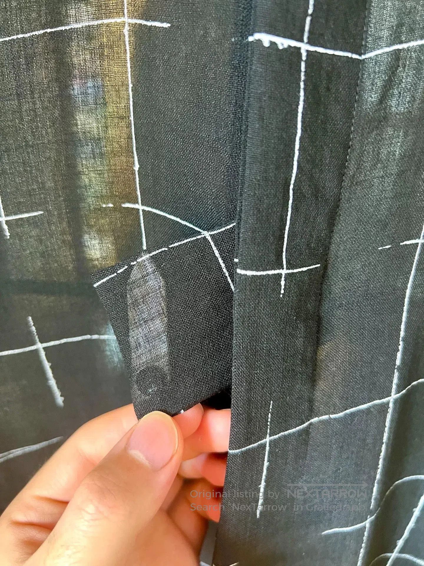 Saint Laurent Paris saint laurent black geometric silk shirt. Size US S / EU 44-46 / 1 - 6 Thumbnail