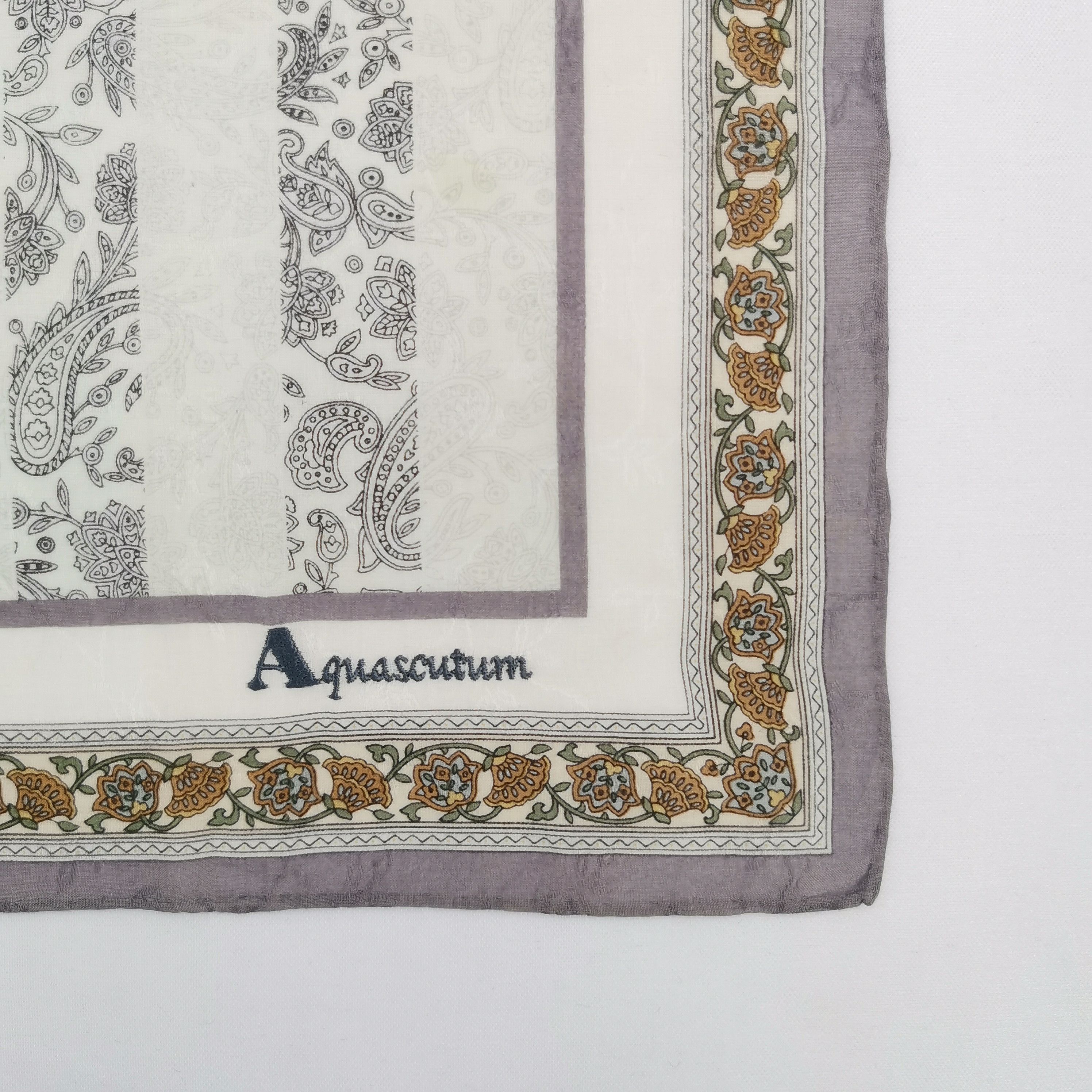 Aquascutum Vintage Aquascutum Handkerchief Neckerchief Bandana Size ONE SIZE - 3 Thumbnail