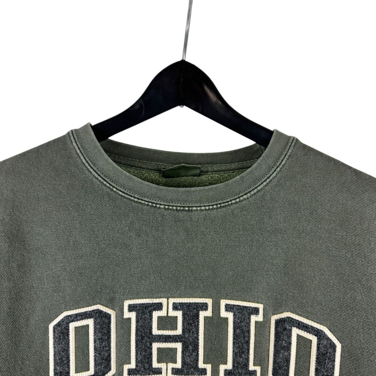 Vintage Vintage Y2K Ohio University College Green Sweatshirt Size US M / EU 48-50 / 2 - 3 Thumbnail