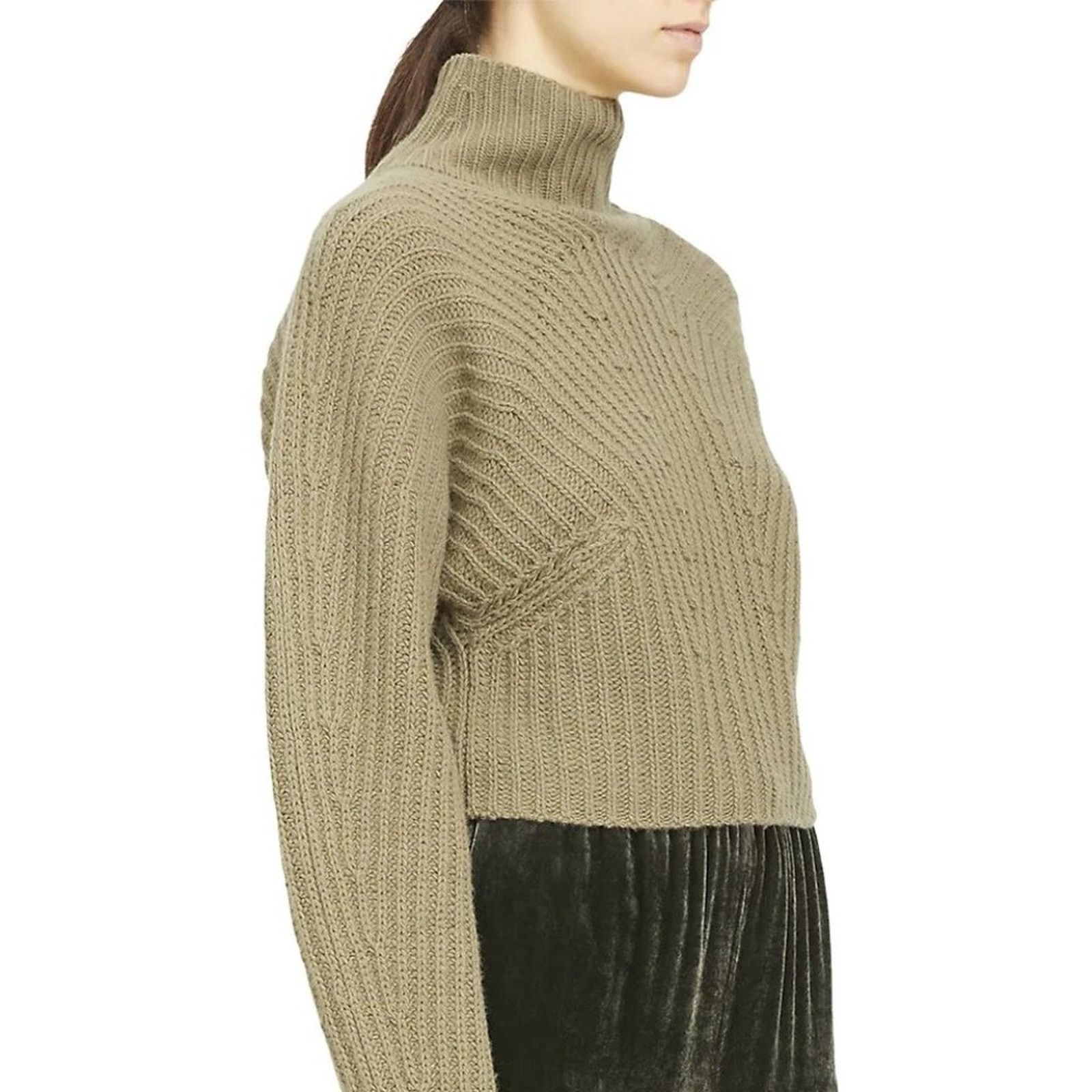 Theory Sculpted Wool-Cashmere Sweater from Theory Size M / US 6-8 / IT 42-44 - 3 Thumbnail
