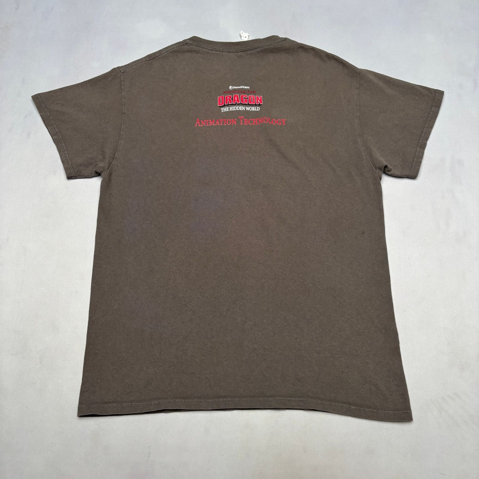 Gildan Dreamworks How to Train Your Dragon Cast & Crew Tee Shirt Size US M / EU 48-50 / 2 - 3 Thumbnail