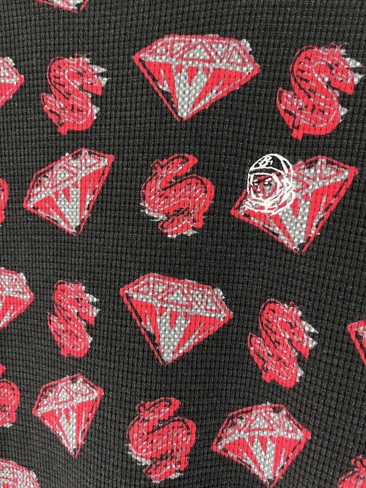 Billionaire Boys Club BBC Dollar & Diamond Waffle Crewneck. Size US L / EU 52-54 / 3 - 10 Thumbnail