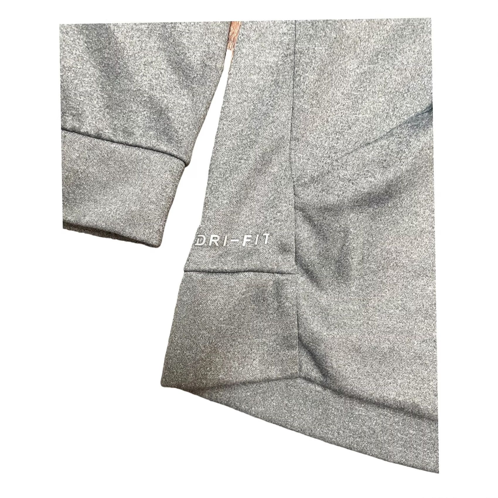 Nike Nike Dri-Fit Gray Pullover Hoodie Women's Sweatshirt Sz Small Hoodie Size S / US 4 / IT 40 - 4 Thumbnail