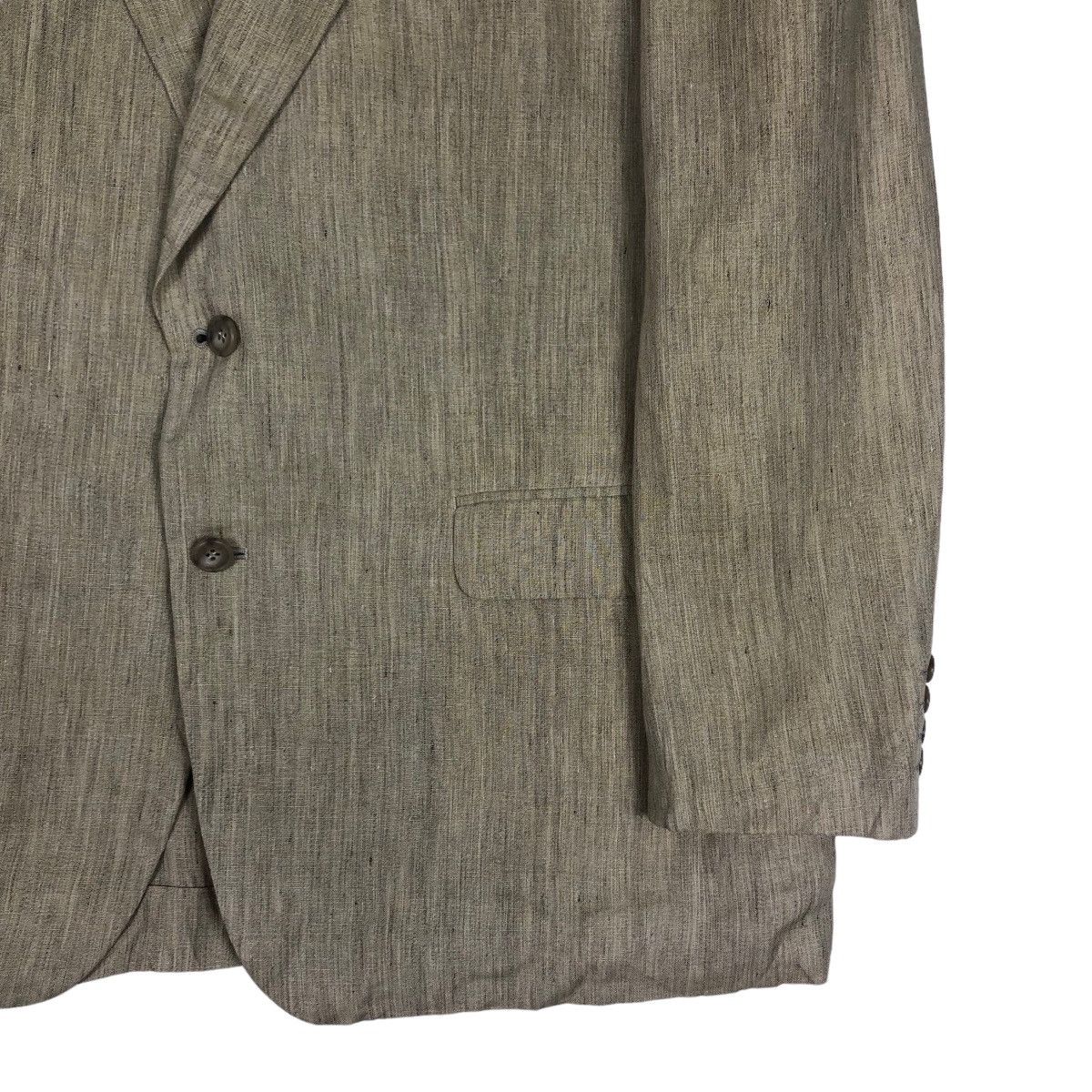 Christian Dior Monsieur 🔥Rich Brown - Double Breast Coats Jacket Herringbone Size US M / EU 48-50 / 2 - 5 Thumbnail