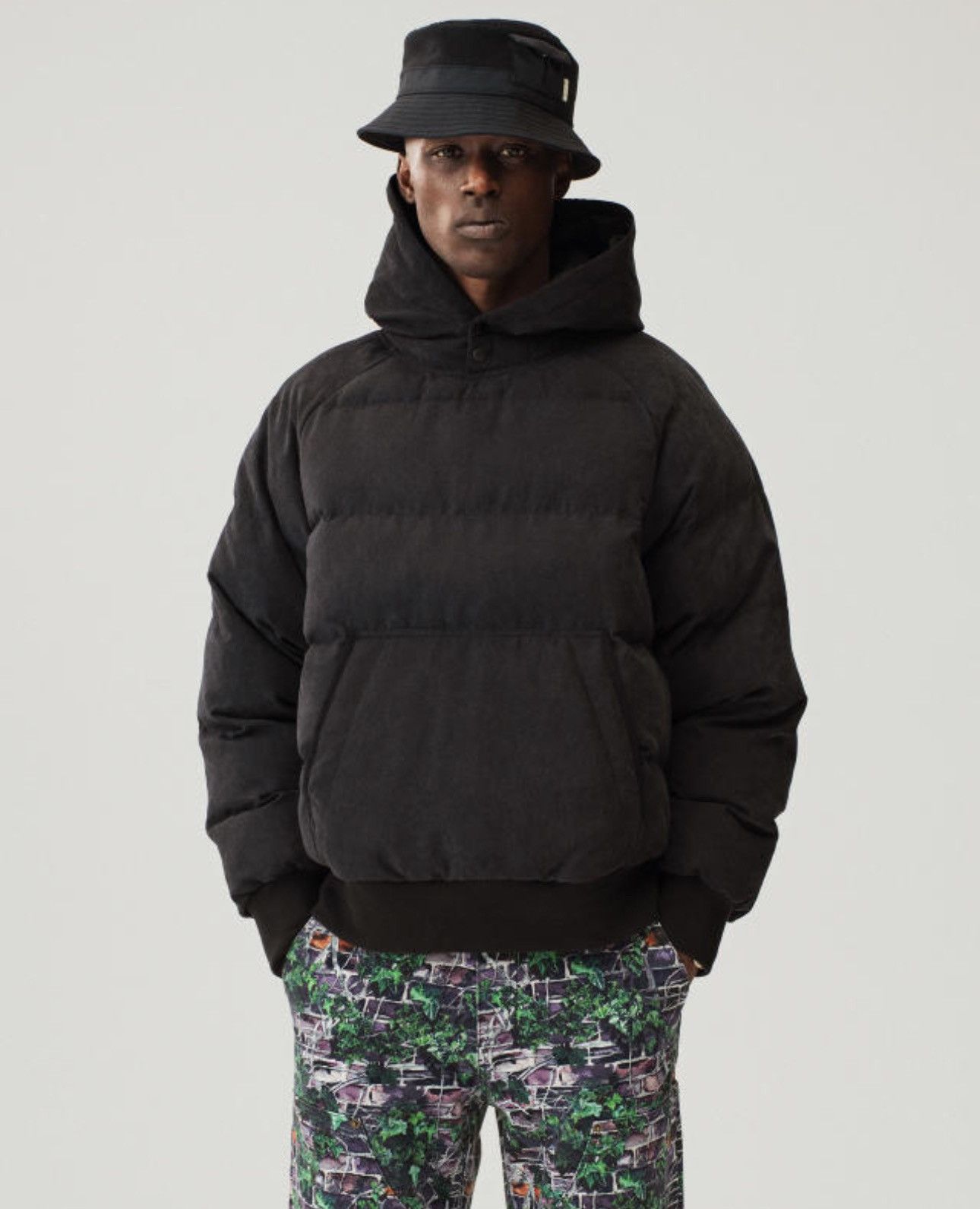 aime leon dore Double Snap Puffer Hoodieブルゾン