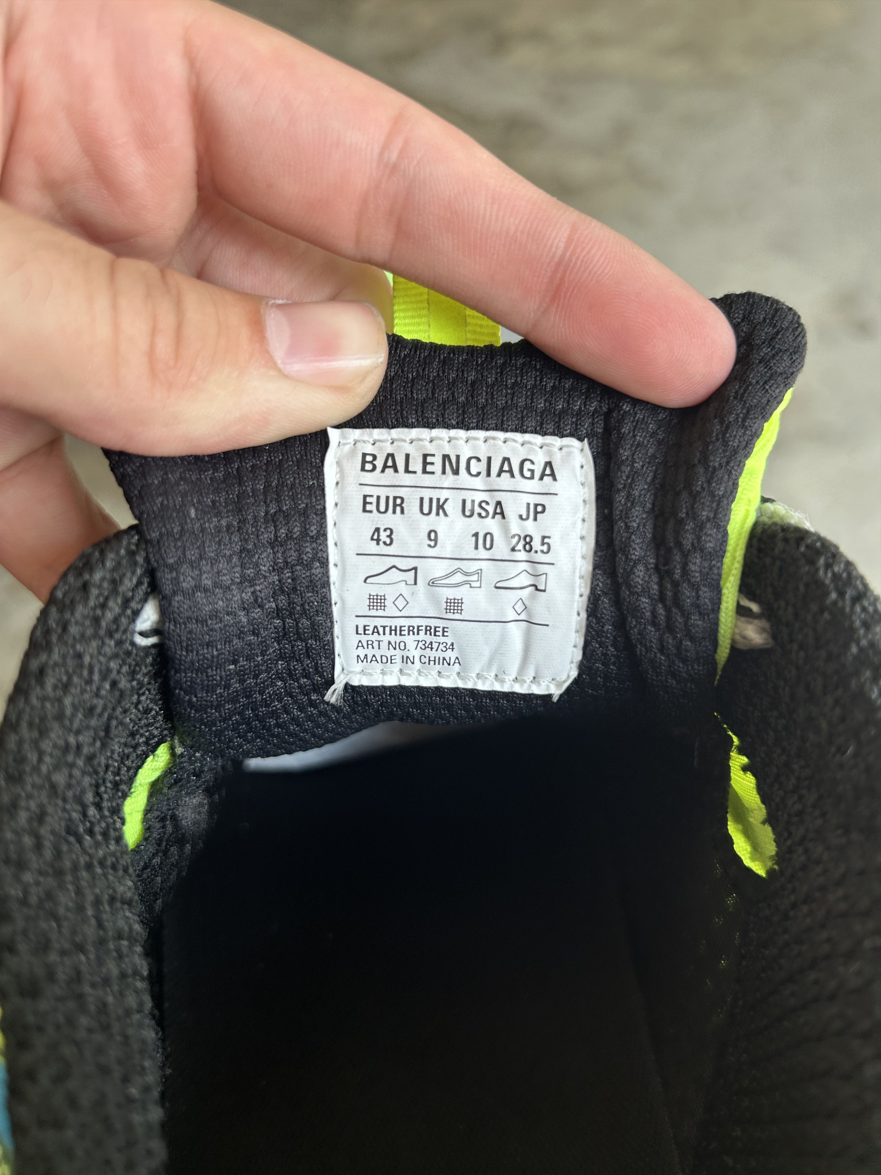 Balenciaga Balenciaga 3XL Sneaker Size US 10 / EU 43 - 7 Thumbnail