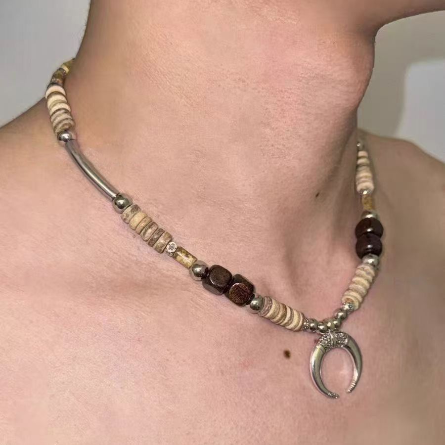Japanese Brand × Vintage Retro punk necklace Size ONE SIZE - 4 Thumbnail