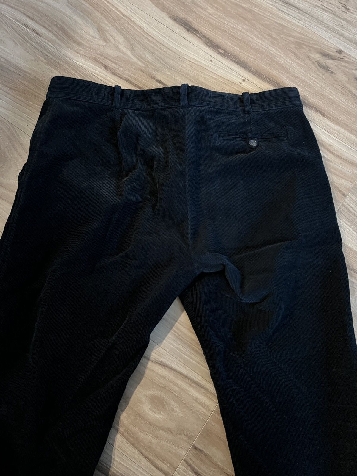 Balenciaga Balenciaga Corduroy Trousers Black Size US 33 - 9 Thumbnail