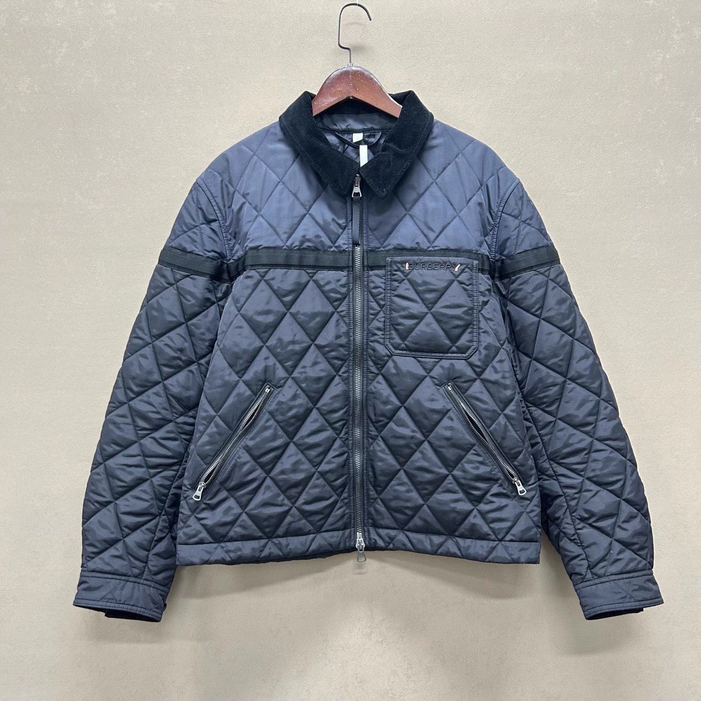 Burberry Burberry Diamond Pkt Zip Lapel L Sleeve Jkt 99 New Size US L / EU 52-54 / 3 - 1 Thumbnail