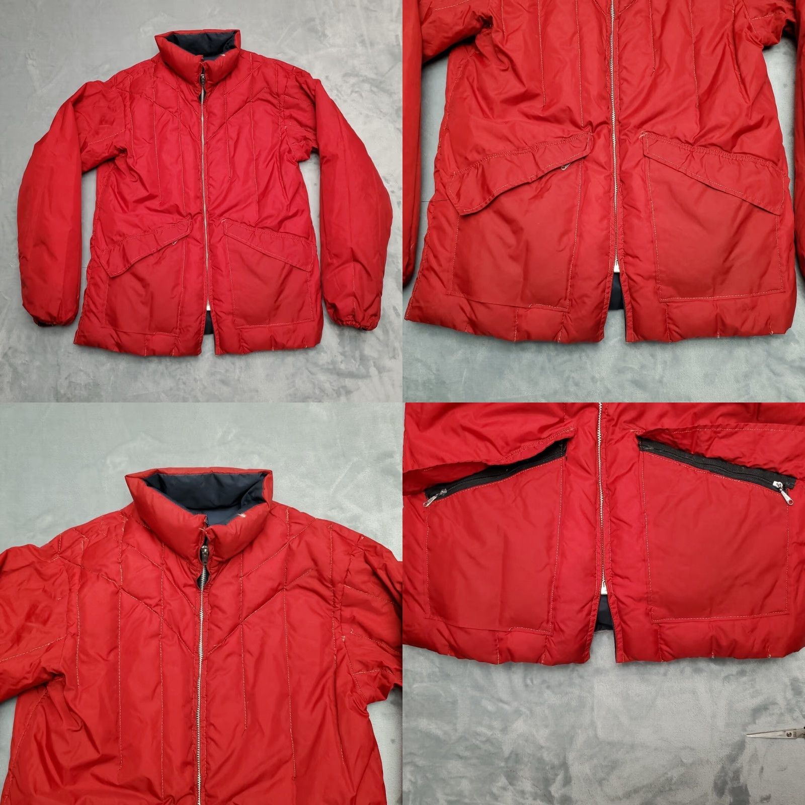 Vintage VINTAGE DOWN Jacket Mens S Blue Puffer Winter Ski Snow Outdoors Size US S / EU 44-46 / 1 - 8 Thumbnail