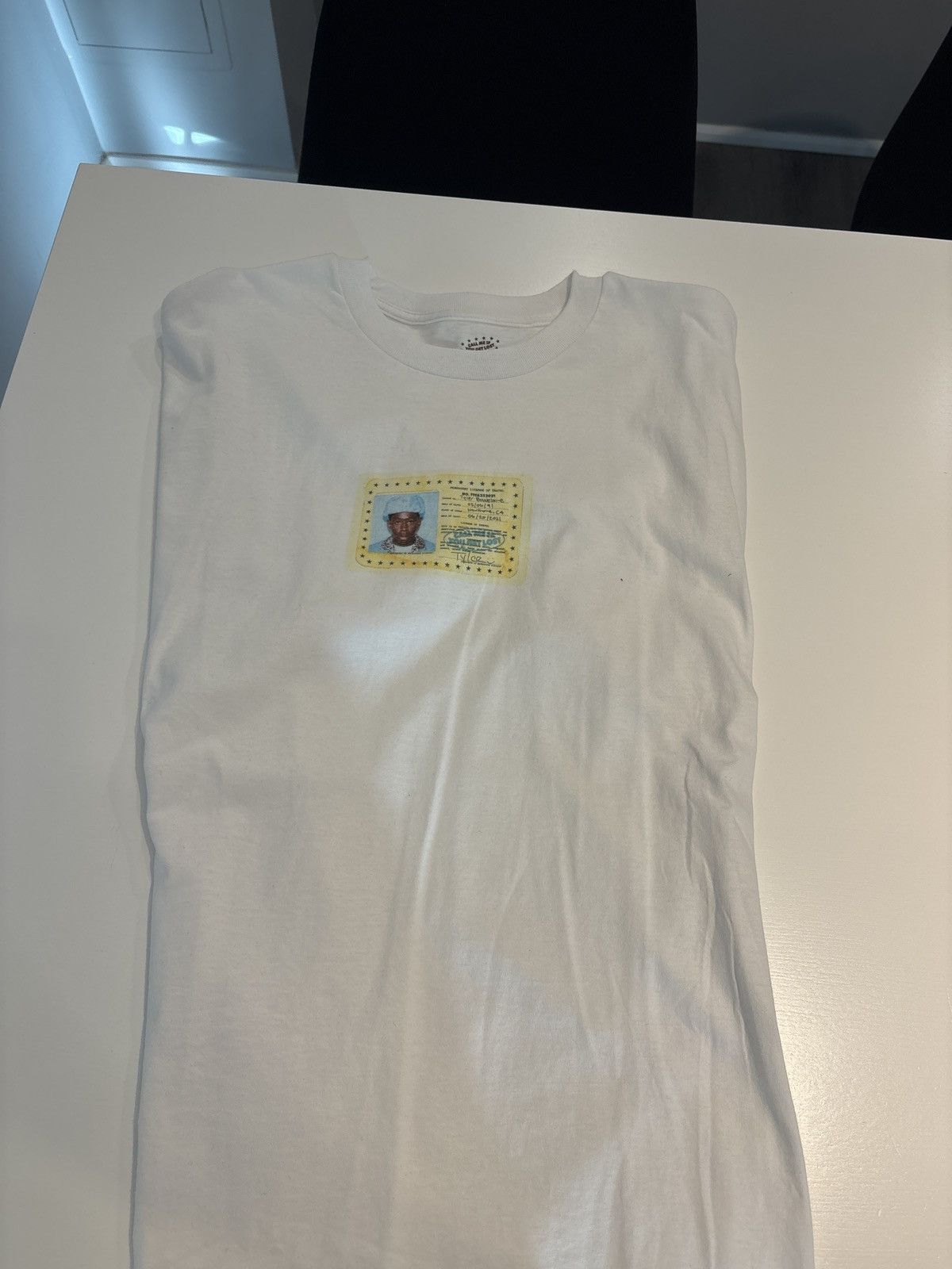 Golf Wang Call me if you get lost White T-shirt Size US XL / EU 56 / 4 - 2 Thumbnail