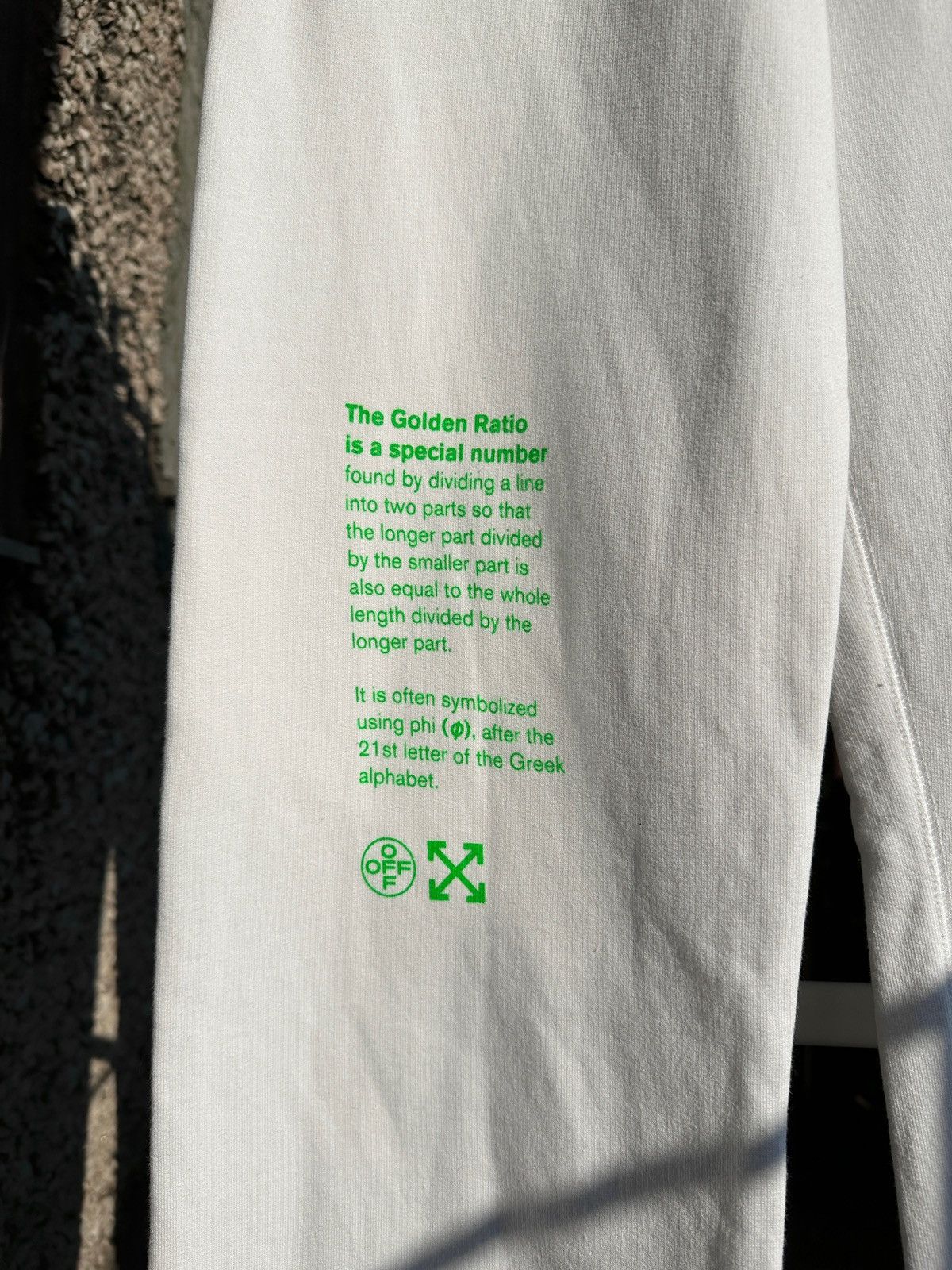 Off-White Off-White Golden Ratio White Sweatpants Size US 30 / EU 46 - 8 Thumbnail