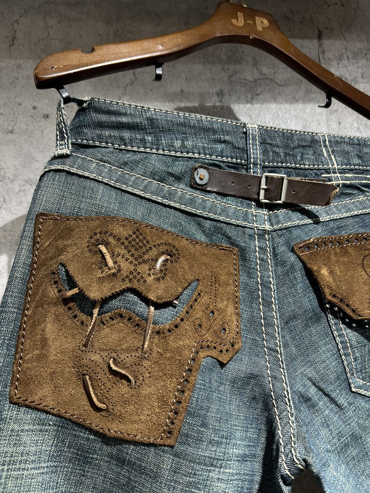 Marithe + Francois Girbaud 00’s MARITHE FRANCOIS GIRBAUD RARE VINTAGE JEANS COWBOY Size US 30 / EU 46 - 3 Thumbnail