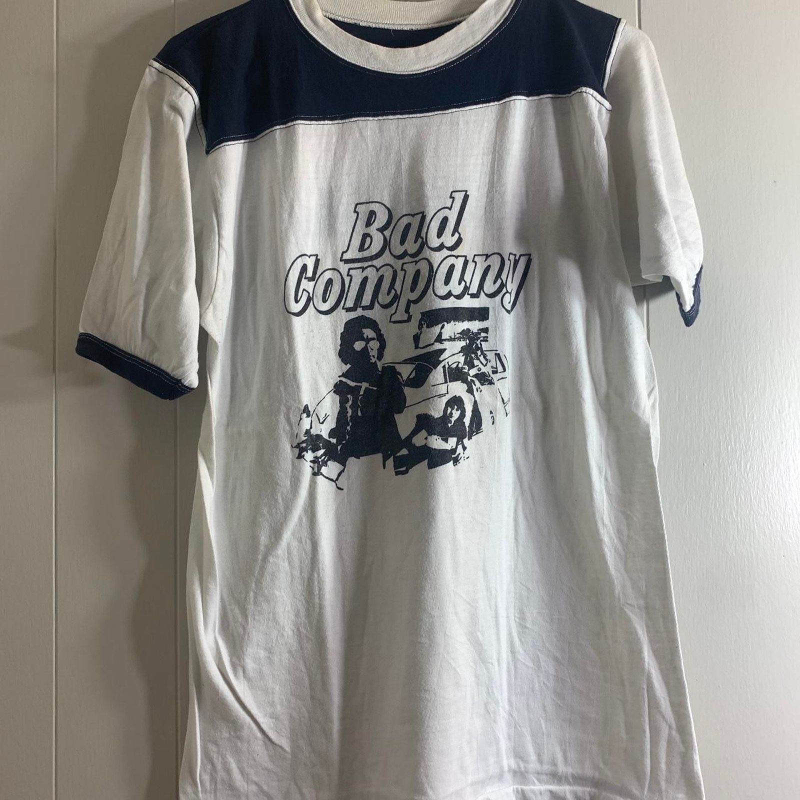 Vintage 70's BAD COMPANY SWAN SONG double sided ringer tee shirt XL Size US XL / EU 56 / 4 - 3 Thumbnail
