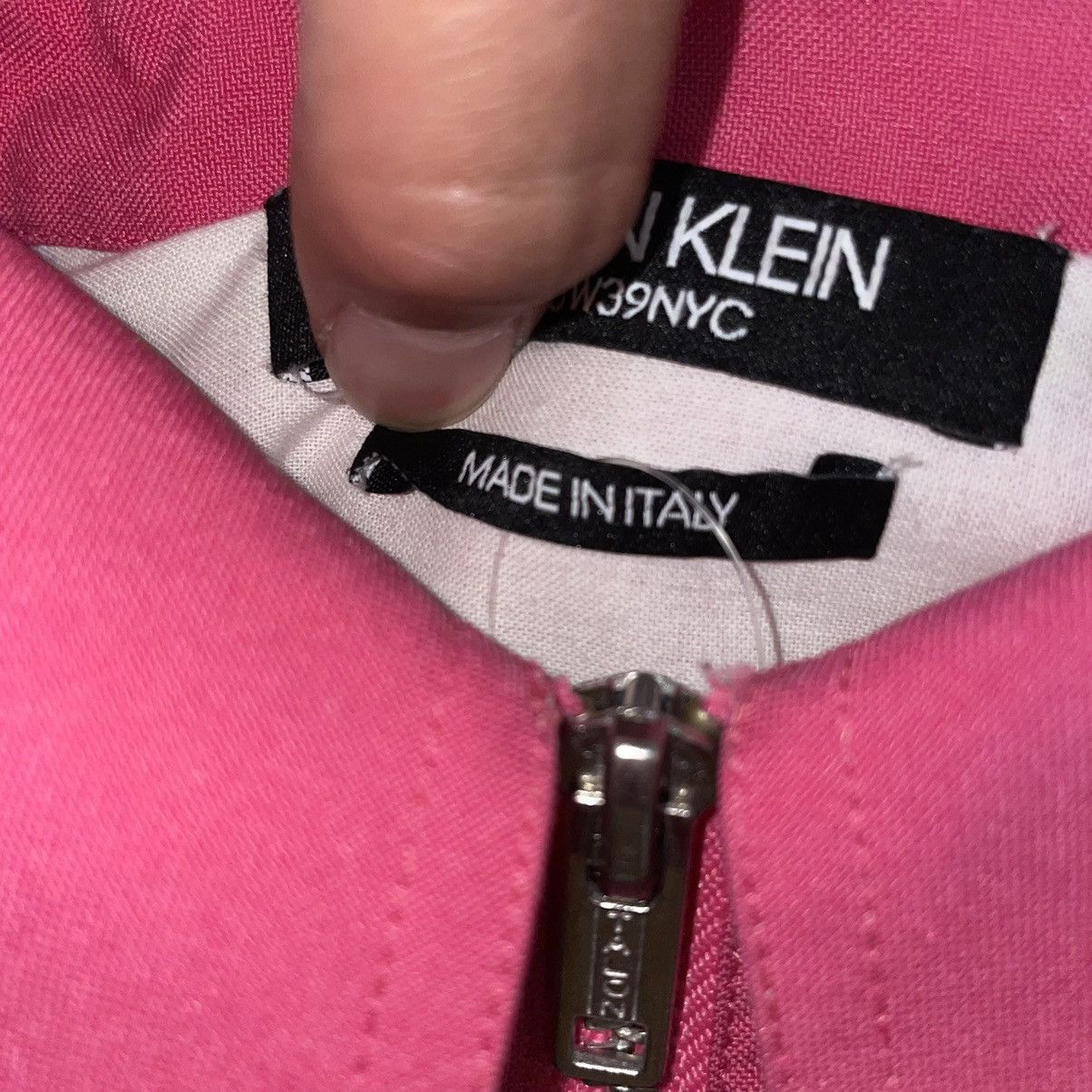 Calvin Klein 205W39NYC × Raf Simons Raf Simon’s Calvin Klein Quarter Zip Polo Size US L / EU 52-54 / 3 - 4 Thumbnail