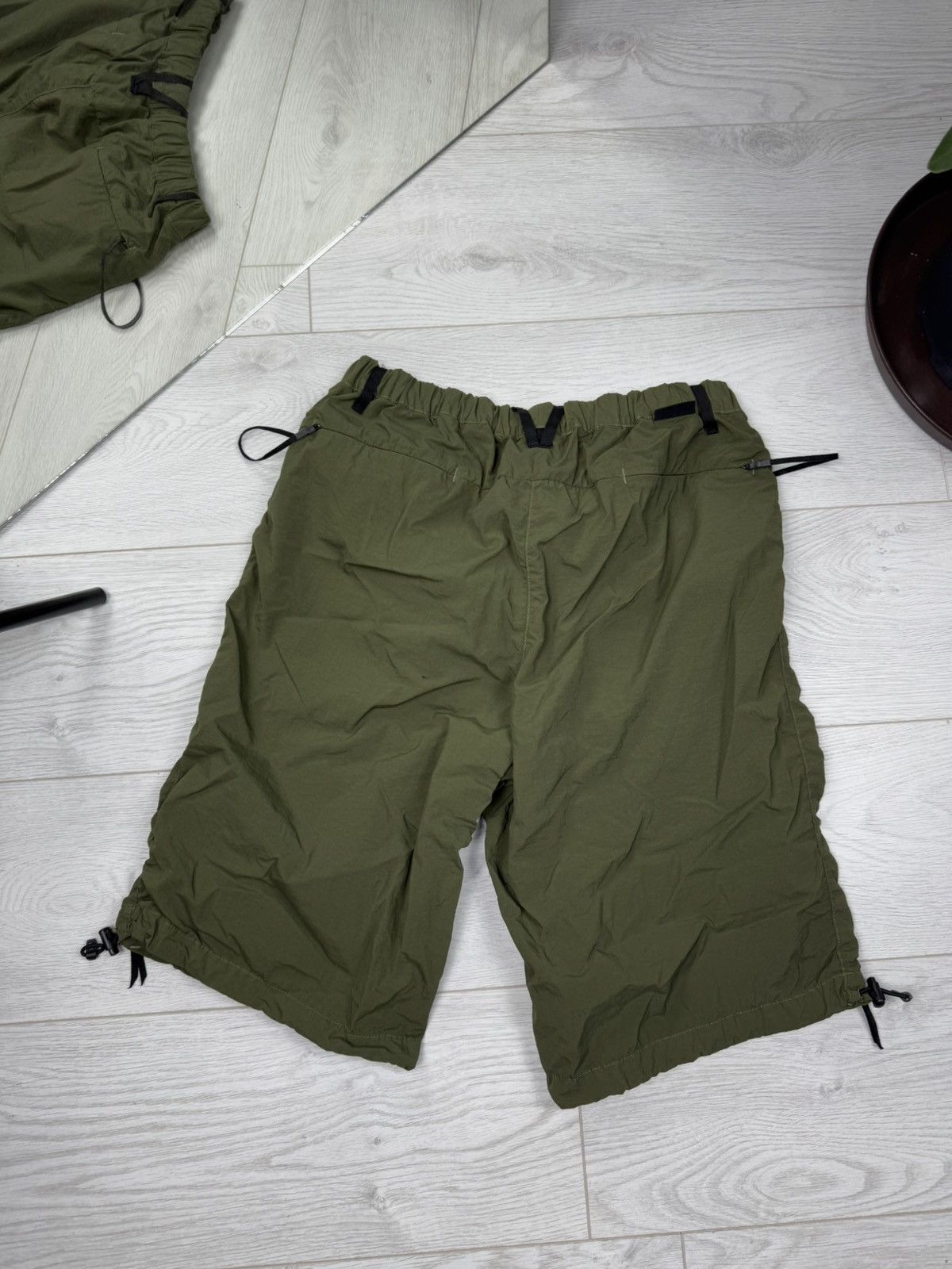 Japanese Brand × Nemen Nemen_ Green Cargo Shorts Size S Size US 30 / EU 46 - 9 Thumbnail
