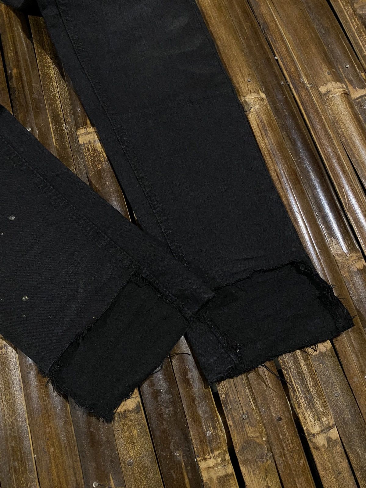 If Six Was Nine Brush Real Skull Distressed Pants Size US 30 / EU 46 - 6 Thumbnail