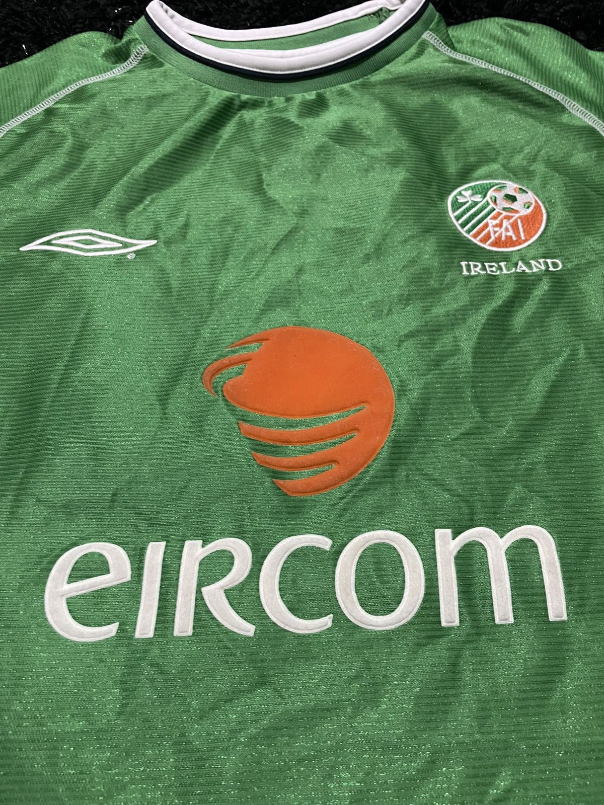 Umbro Original Umbro Ireland Home 2001-03 Maglia Camisa Jersey M Size US M / EU 48-50 / 2 - 7 Thumbnail