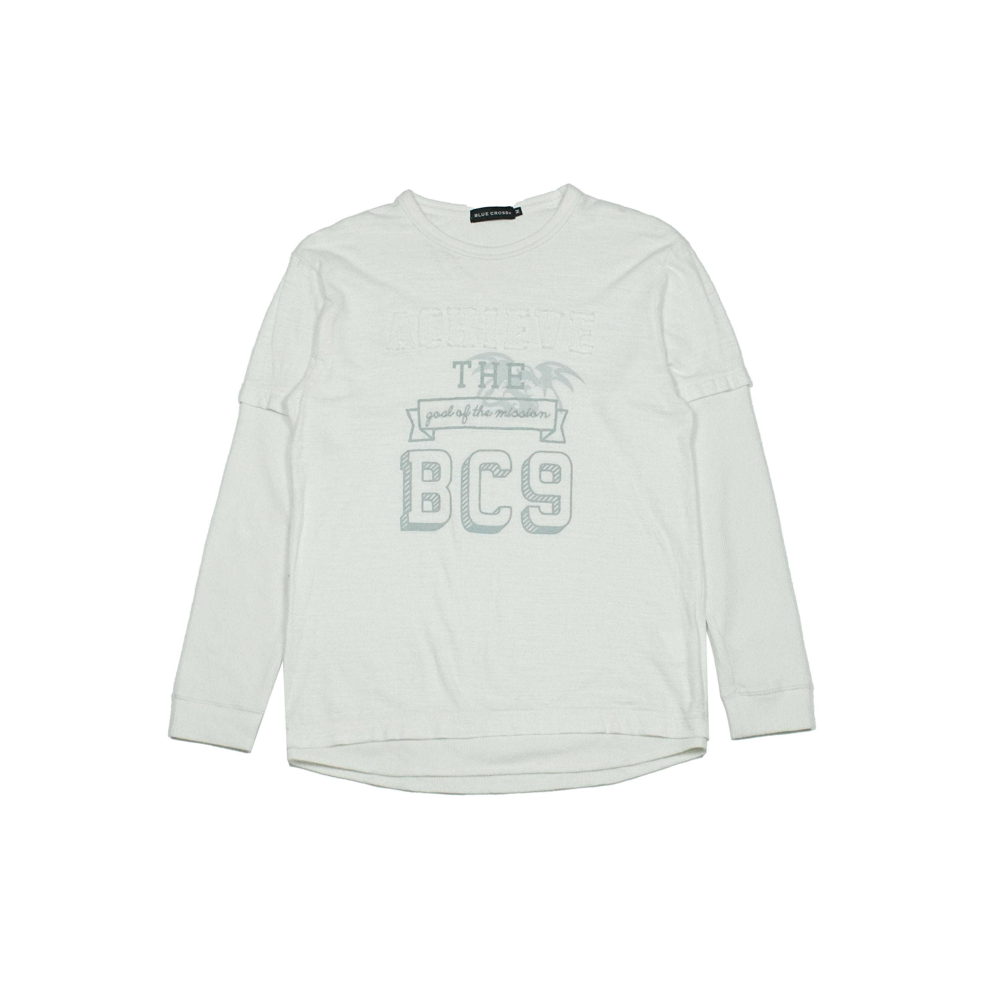 Angel Blue *NoTariff Blue Cross Japan Y2K LS T-Shirt Size M / US 6-8 / IT 42-44 - 1 Thumbnail