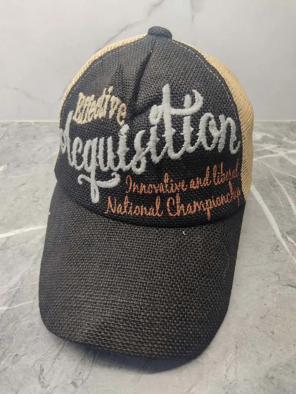 Japanese Brand Effective Acquisition Trucker Hat Cap Size ONE SIZE - 1 Thumbnail