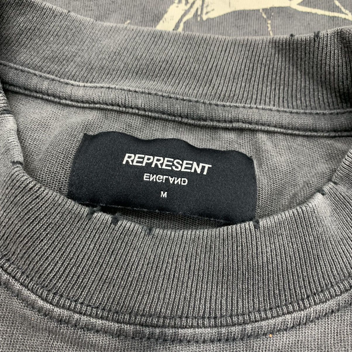 Represent Clo. Represent Medium Tee Spirit Angel Vintage Grey T-Shirt Size US M / EU 48-50 / 2 - 6 Thumbnail