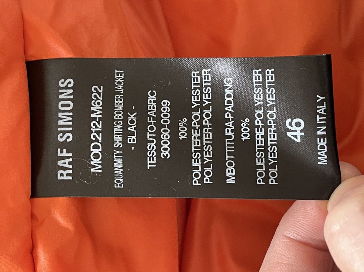Raf Simons Raf Simons Equanimity Oversized Bomber Size US S / EU 44-46 / 1 - 9 Thumbnail