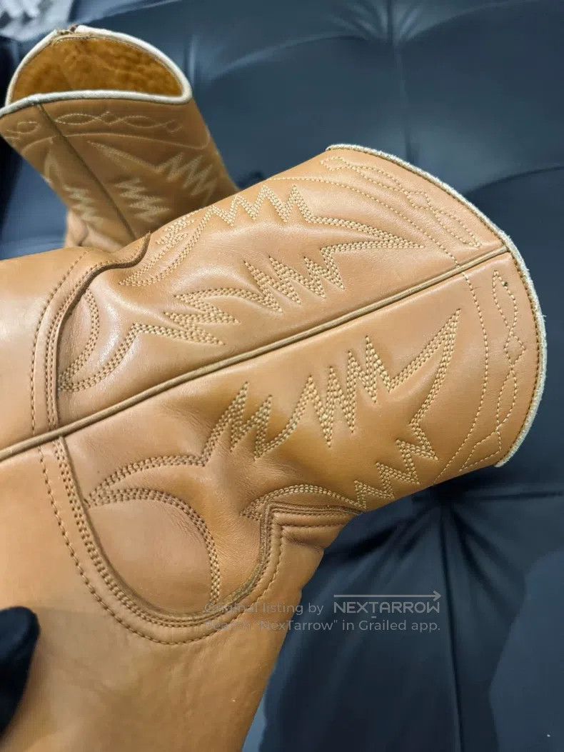 Saint Laurent Paris Saint Laurent Paris Western Chelsea Boots Size US 10.5 / IT 40.5 - 3 Thumbnail