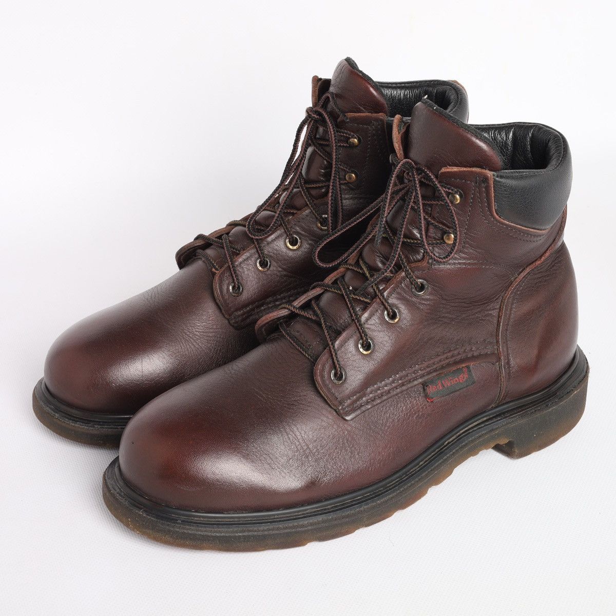 Red Wing Red Wing 606 Work Boots Leather Nutmeg Ebbtide Shoes USA Size US 9.5 / EU 42-43 - 10 Thumbnail