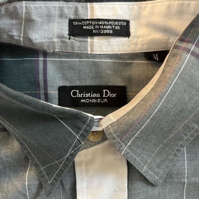 Designer Vintage Christian Dior Button Up Shirt 1be0 | Grailed