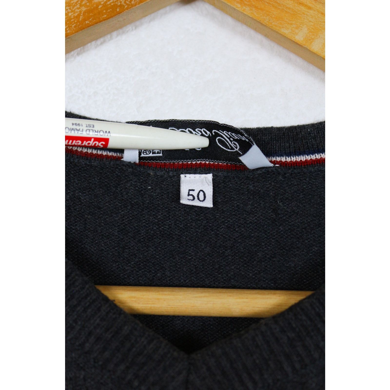 Loro Piana Loro Piana Cotton Knitted Sweater Jumper 50 Size US M / EU 48-50 / 2 - 4 Thumbnail