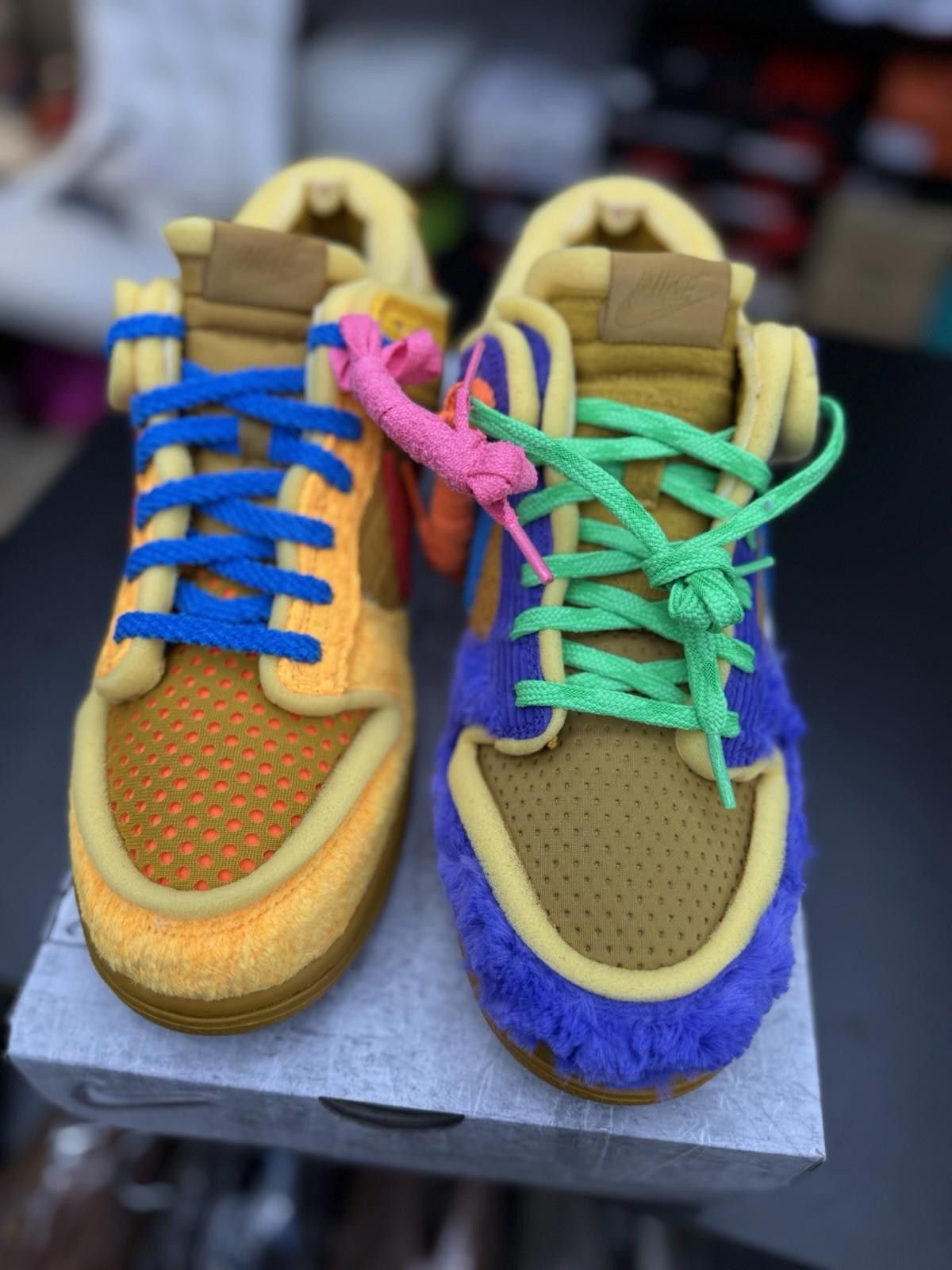 Nike 11.5 Nike Cactus Plant Flea Market Dunk Swamp Sponge Purple Size US 11.5 / EU 44-45 - 4 Thumbnail
