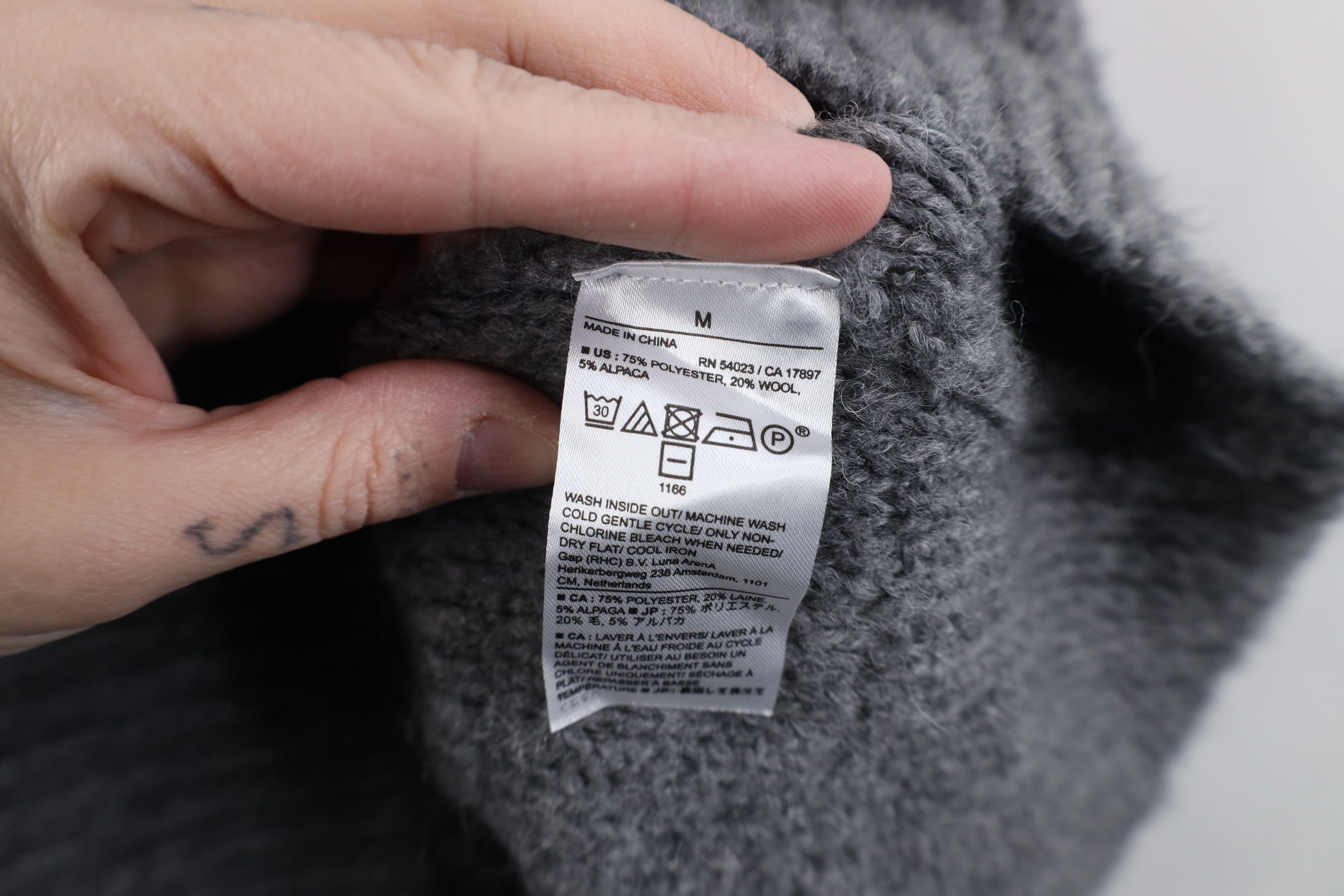 Banana Republic Vintage Y2K Banana Republic Blend Knit Turtleneck Sweater Size M / US 6-8 / IT 42-44 - 7 Thumbnail