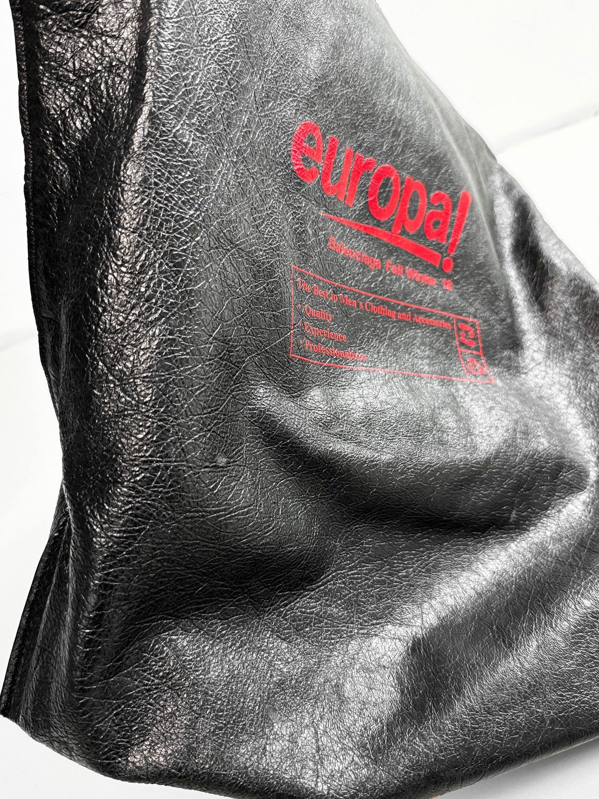 Balenciaga Balenciaga FW2018 "Europa!" Large Leather Tote Bag Size ONE SIZE - 14 Thumbnail
