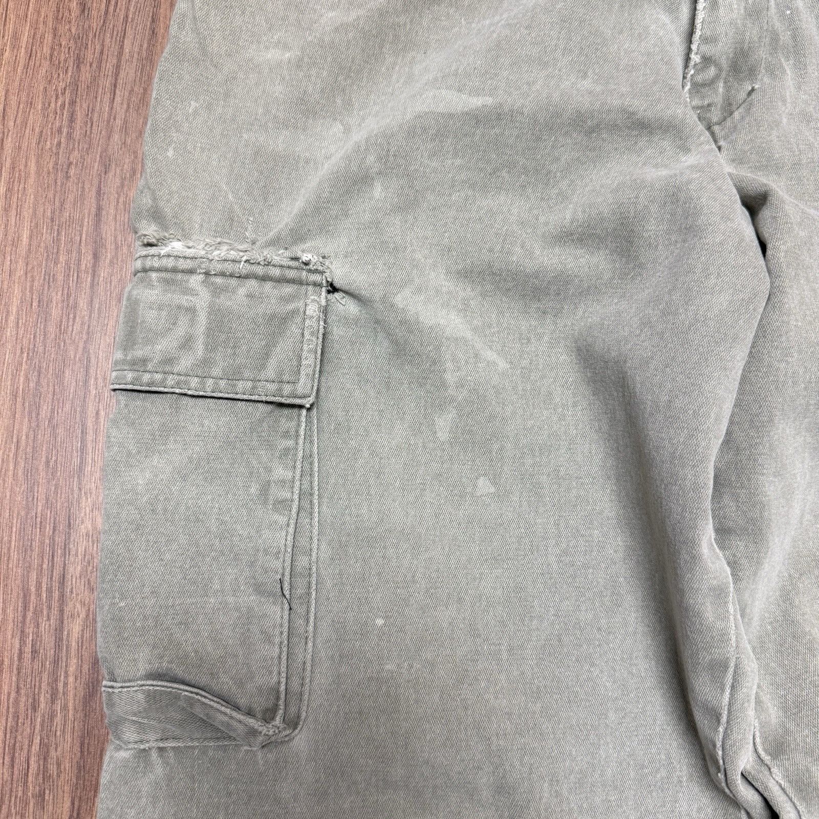 Billabong Vintage 90s Billabong Baggy Cargo Pants Mens 32 (30x30.5) Gr Size US 32 / EU 48 - 4 Thumbnail
