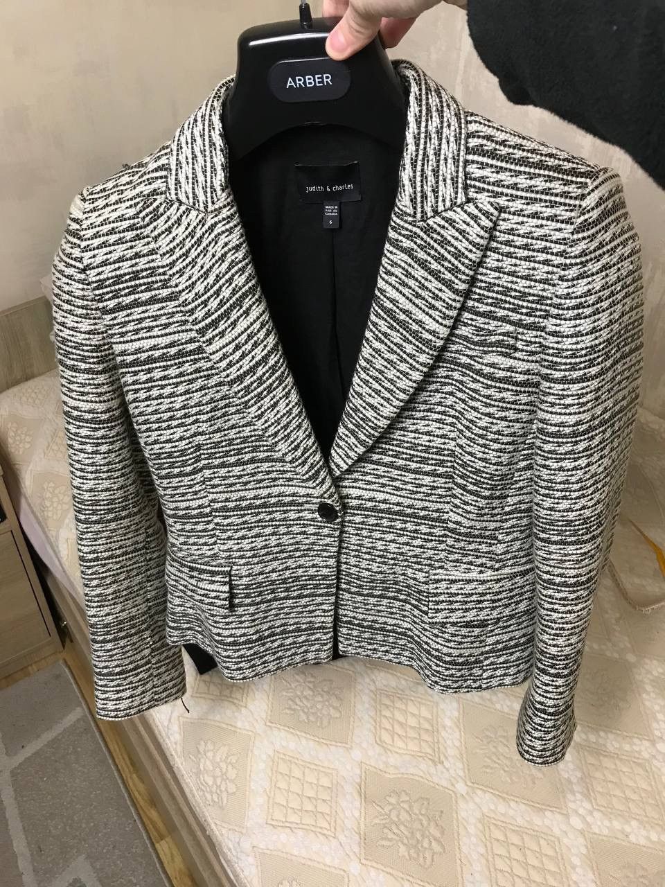 Other 🔥 Judith Charles Linen Blazer Jacket Size 6 Canada Size M / US 6-8 / IT 42-44 - 4 Thumbnail