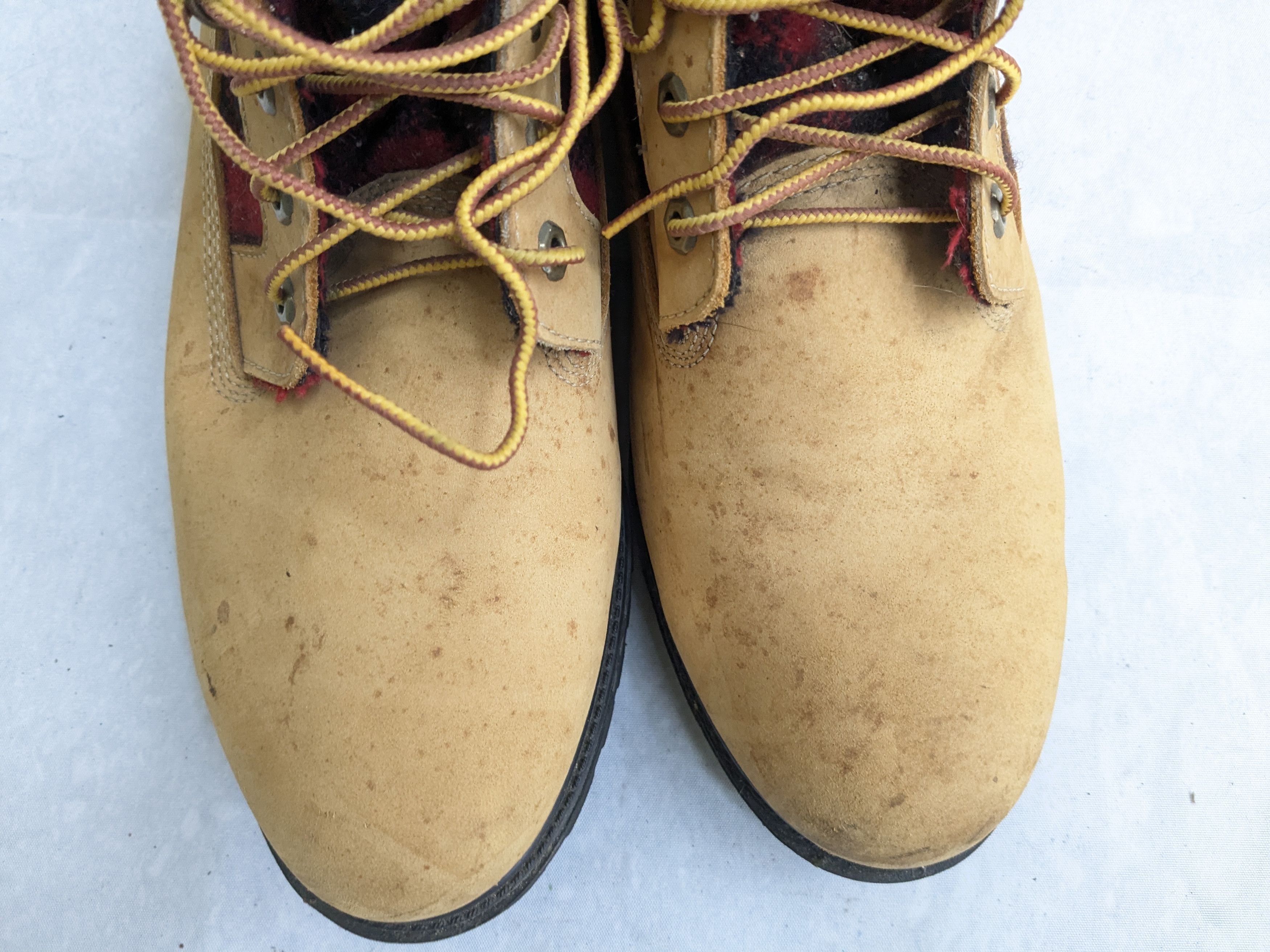 Timberland Timberland Boots 12 Tan Wheat Buffalo Plaid Size US 12 / EU 45 - 3 Thumbnail
