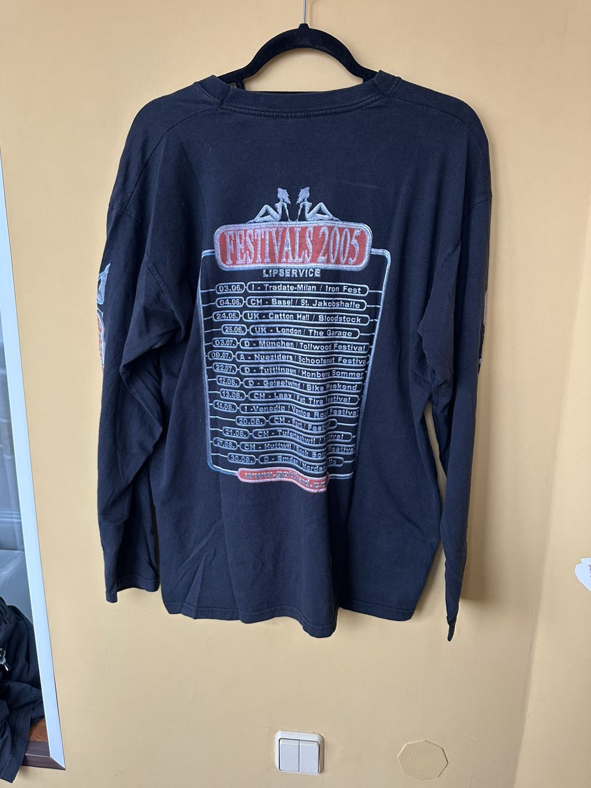 Band Tees × Vintage Vintage 2005 GOTTHARD Lipservice Tour Longsleeve Size L Size US L / EU 52-54 / 3 - 7 Thumbnail