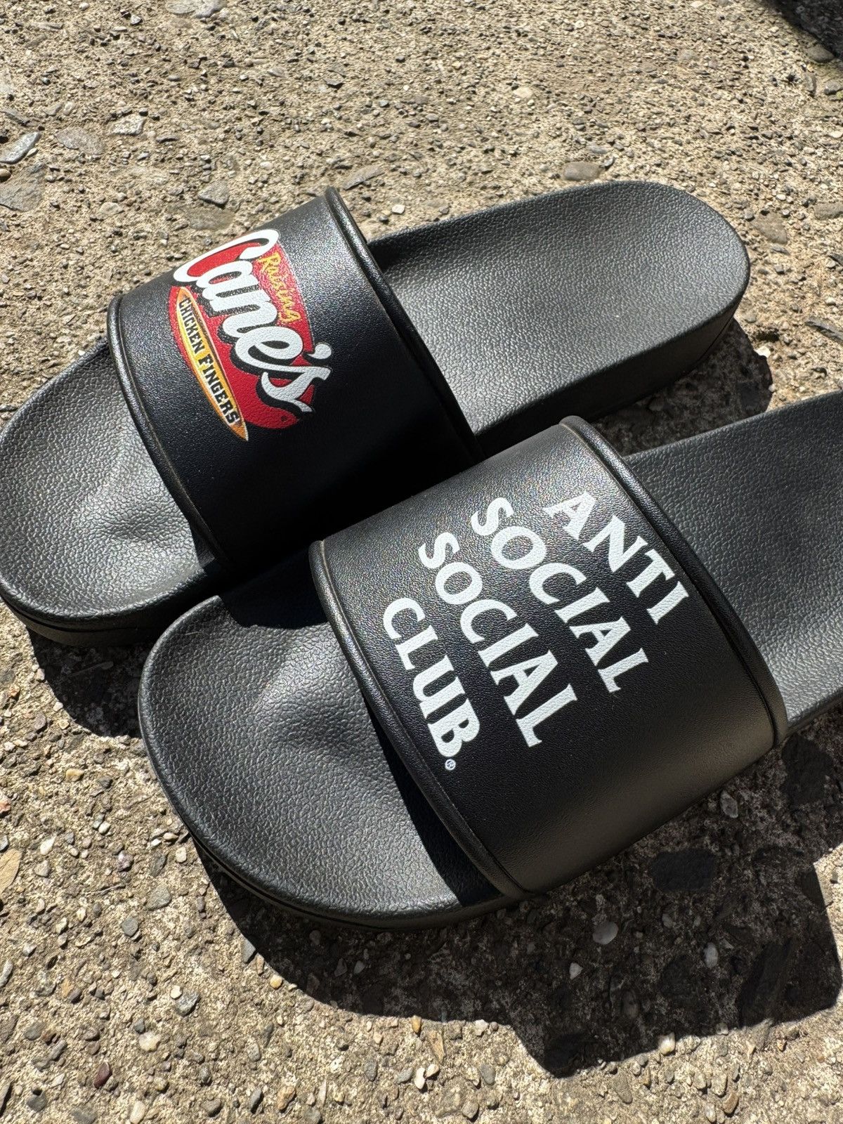 Anti Social Social Club Raising Canes x ASSC Slides (RARE) Size US 8.5 / EU 41-42 - 5 Thumbnail