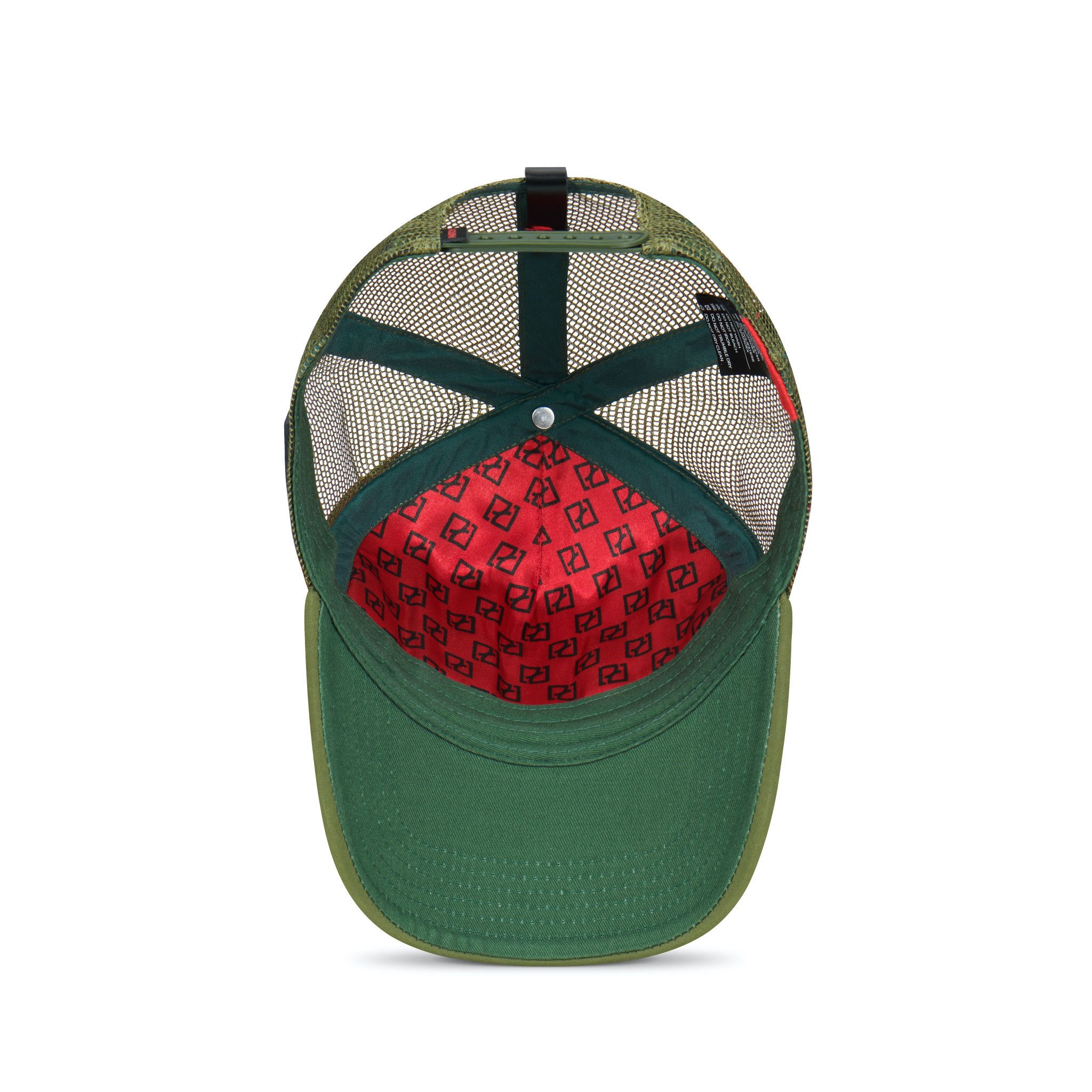 Designer PARTCH Je t'Aime Trucker Hat Green Size ONE SIZE - 5 Thumbnail