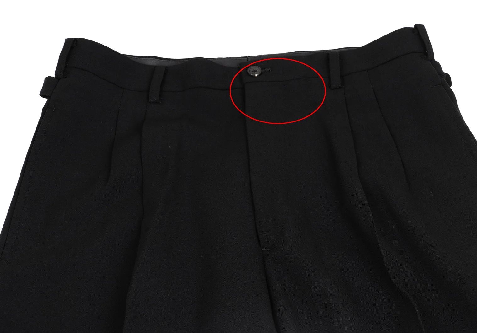 Yohji Yamamoto Yohji Yamamoto Wool Back Belt Tapered Pants Size US 38 / EU 54 - 3 Thumbnail