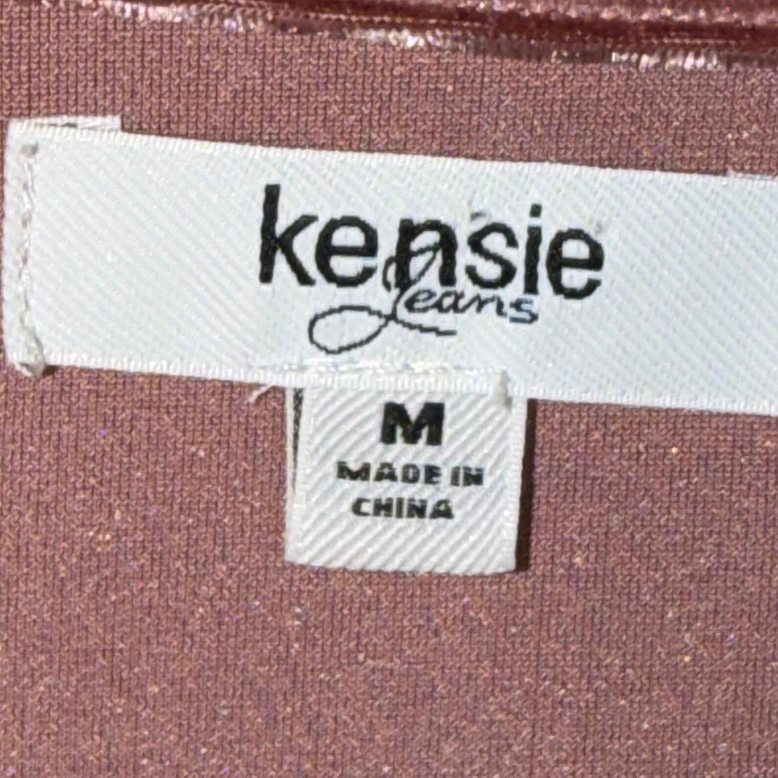 Other Kensie Jeans Medium Crushed Velvet Long Sleeve Top NWT Size M / US 6-8 / IT 42-44 - 7 Thumbnail
