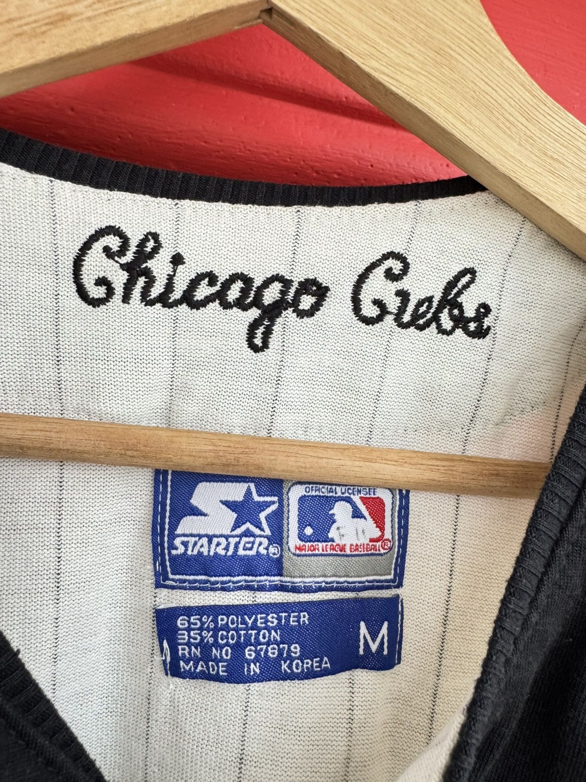 MLB Vintage 90s Starter Chicago Cubs MLB Shirt Size US M / EU 48-50 / 2 - 7 Thumbnail