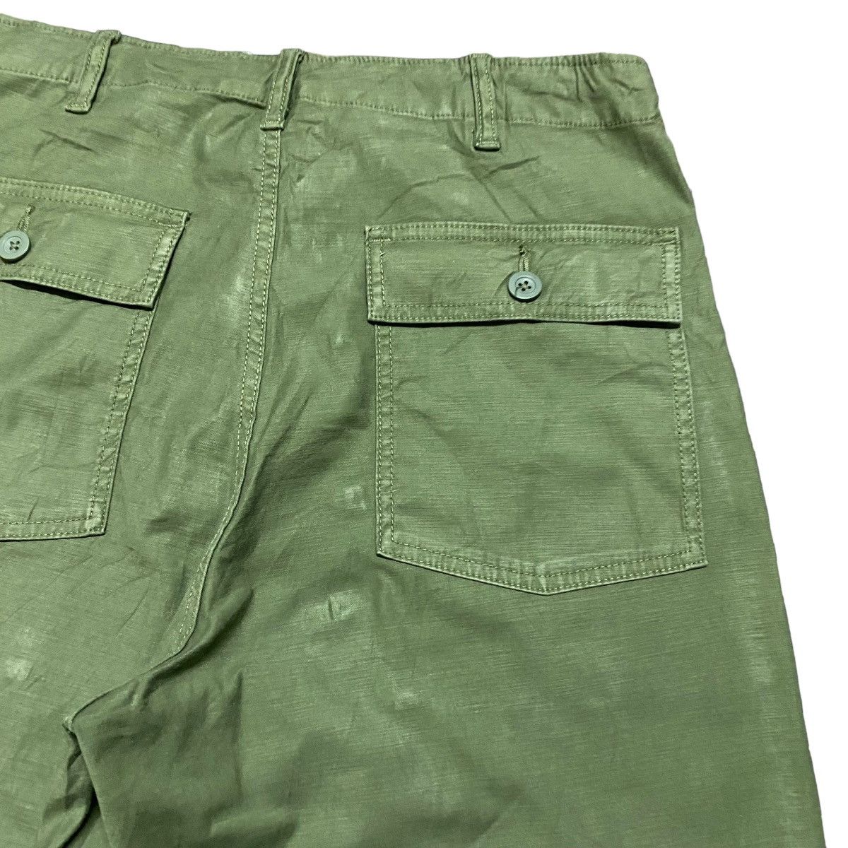 Japanese Brand Us Army Sateen Fatigue Pants Size US 32 / EU 48 - 11 Thumbnail