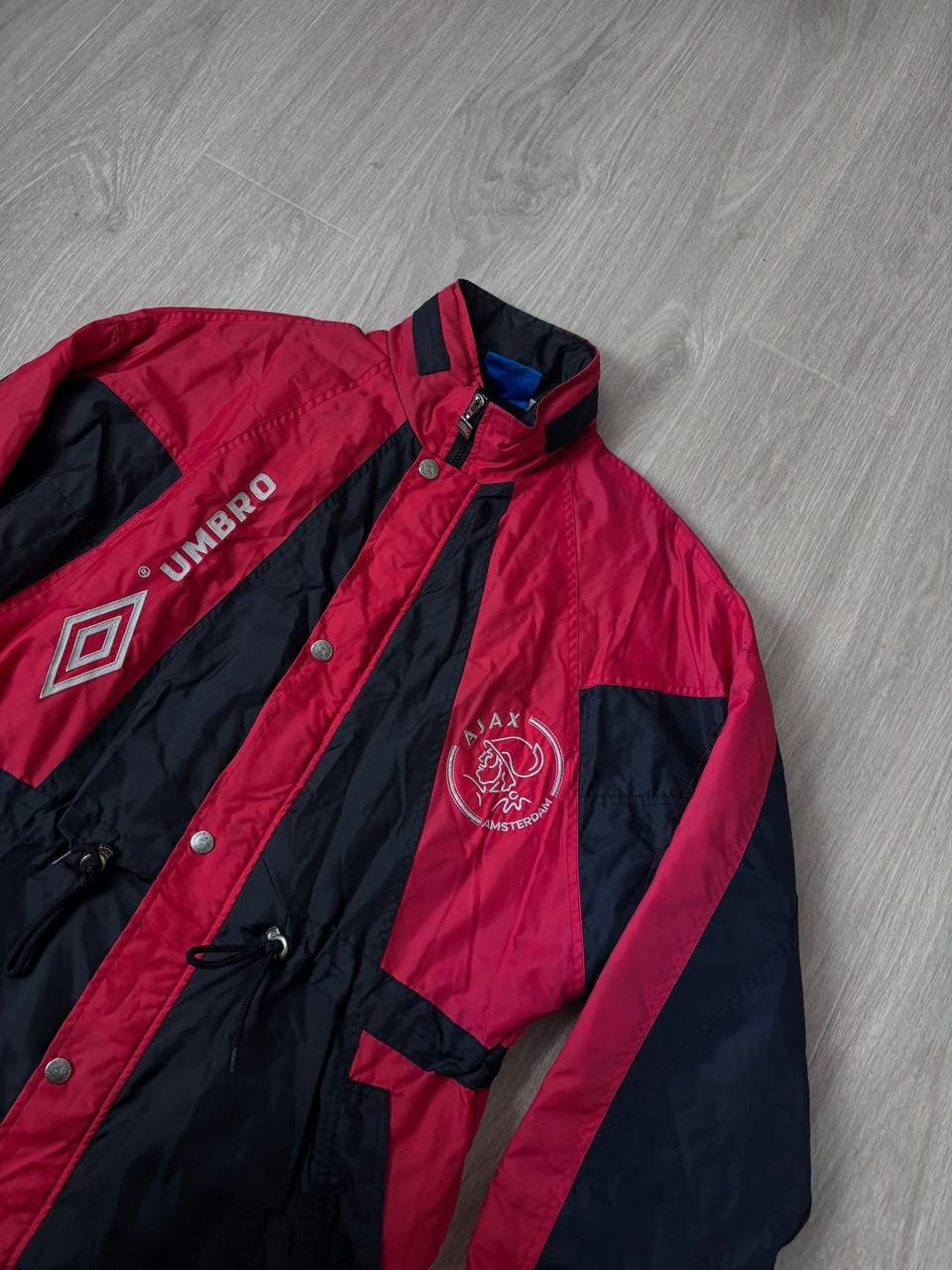 Umbro Vintage Umbro Ajax soccer jacket 1993-1994 rare Size US S / EU 44-46 / 1 - 2 Thumbnail